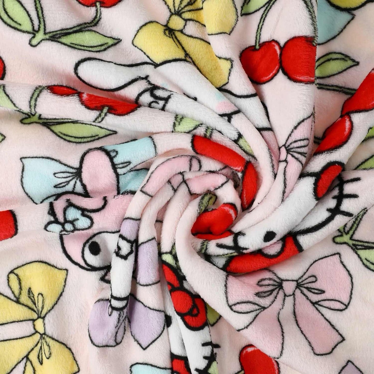 🔥Sanrio Hello Kitty Plush Silk Touch Throw Blanket 40" x 50" BNWT🔥