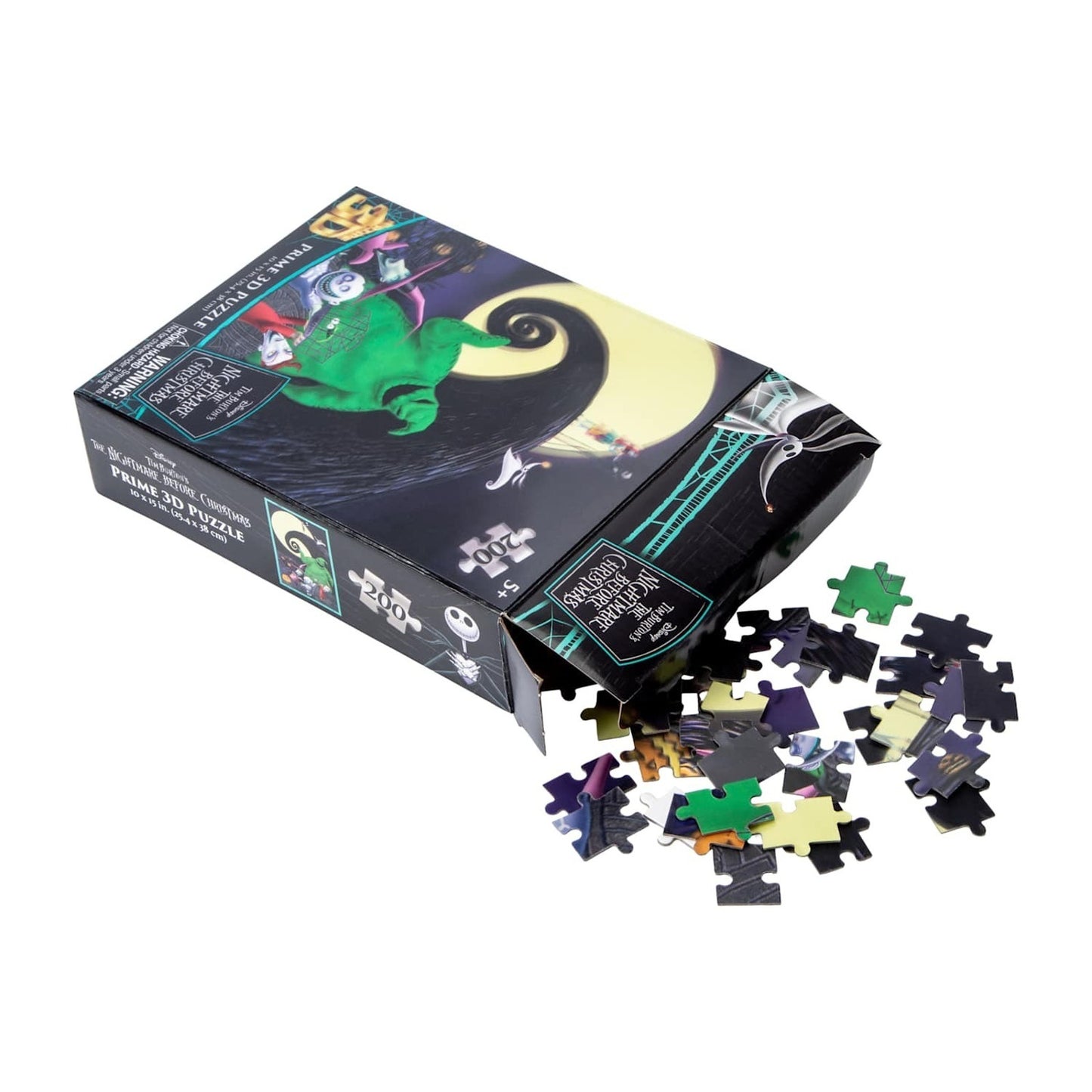 🔥Disney Tim Burton's The Nightmare Before Christmas Prime 3D Puzzle 200 PC🔥