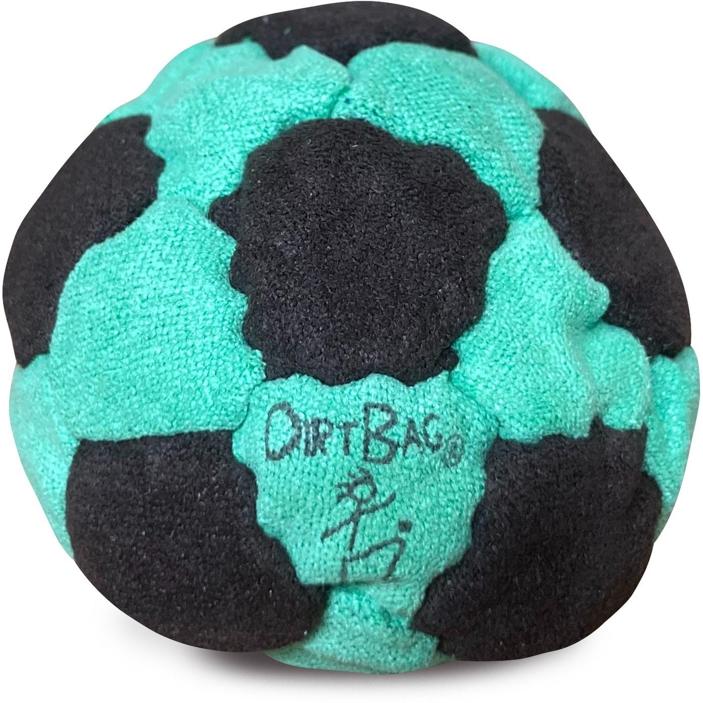 🔥World Footbag Dirtbag 32 Hacky Sack GREEN/BLACK BNWT🔥