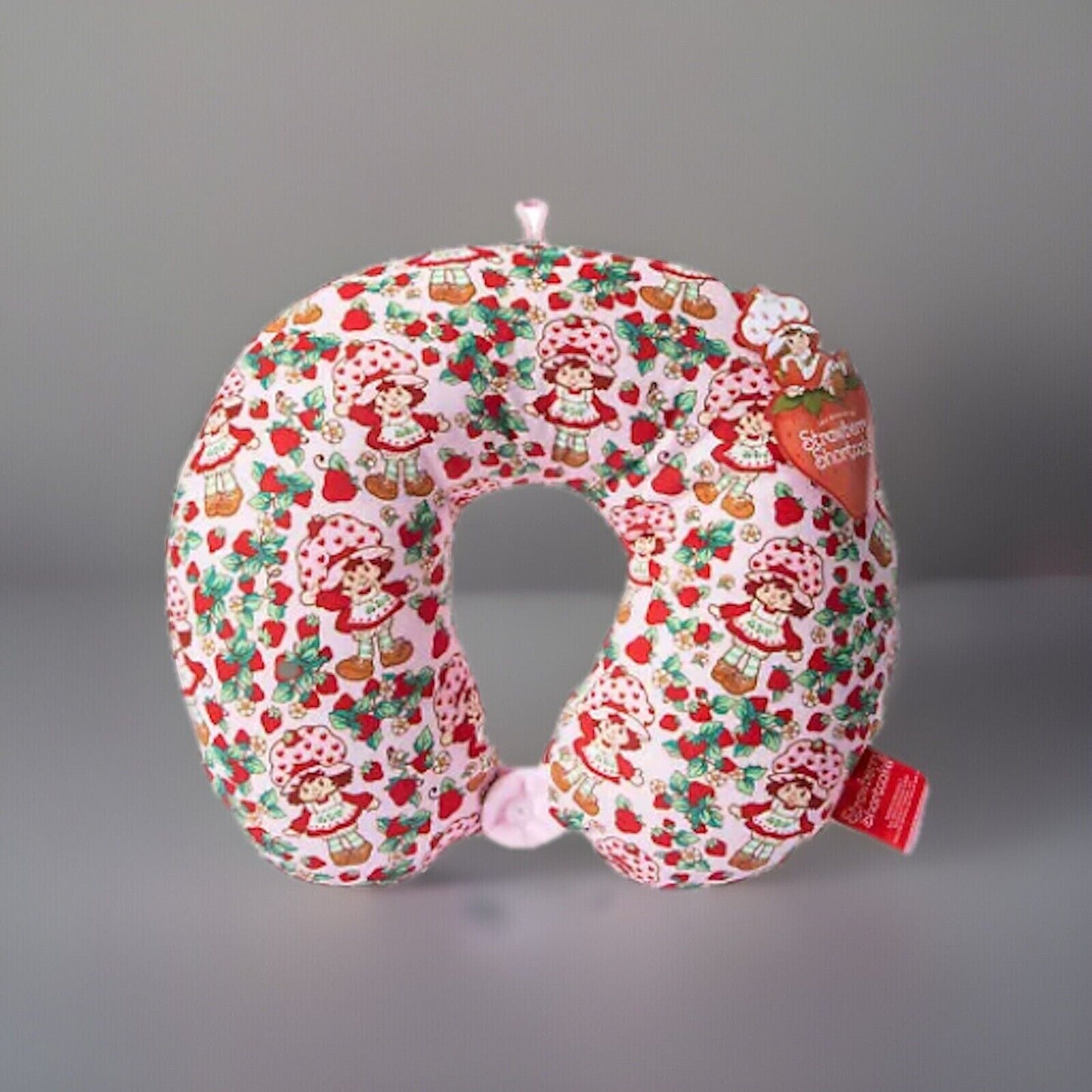 🔥Strawberry Shortcake Doll Travel Neck Pillow BNWT🔥