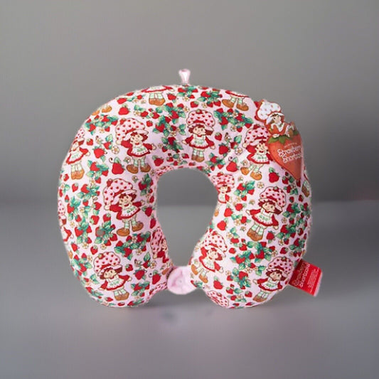 🔥Strawberry Shortcake Doll Travel Neck Pillow BNWT🔥