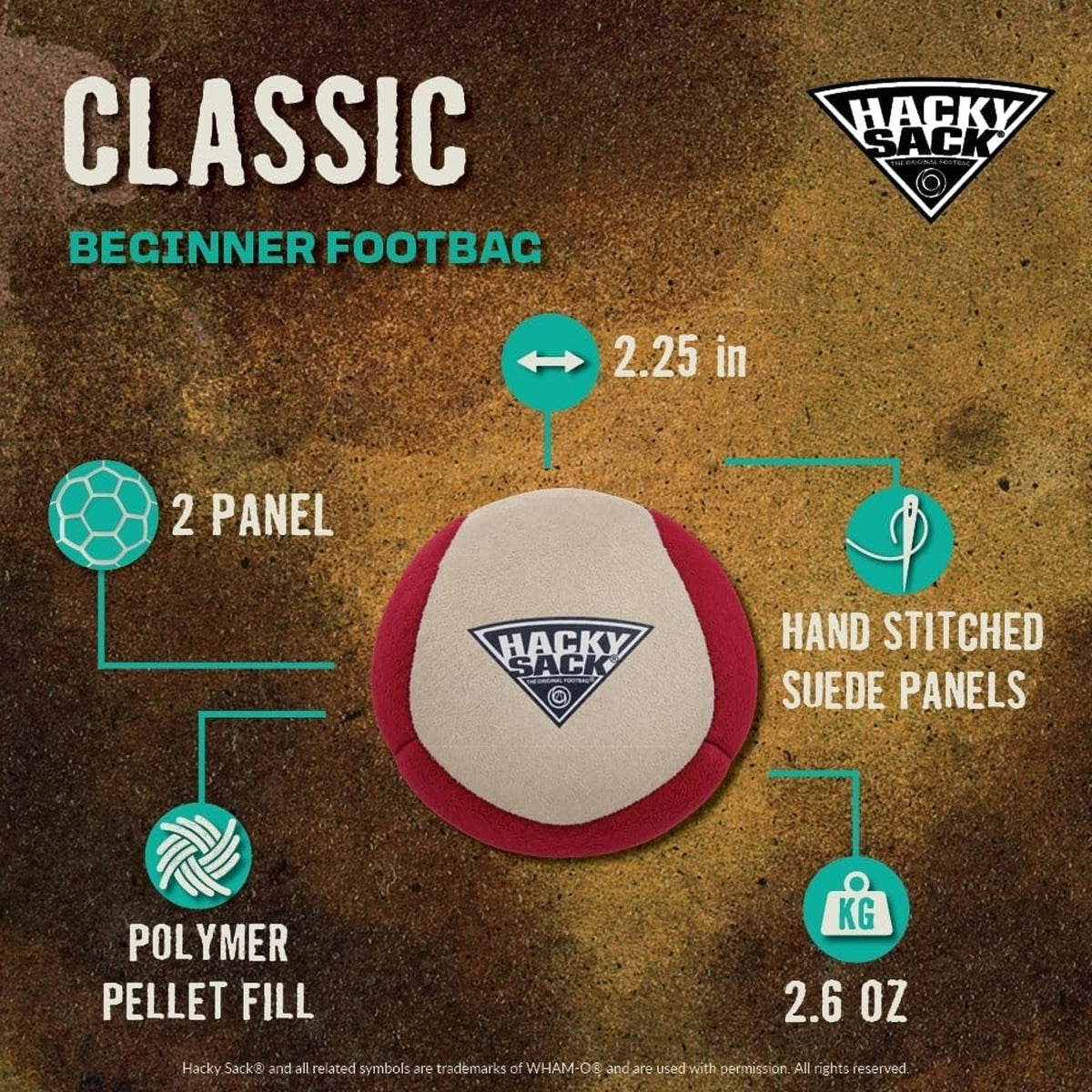🔥The Original Hacky Sack Ultimate 3 Pack Original Footbag BNWT🔥