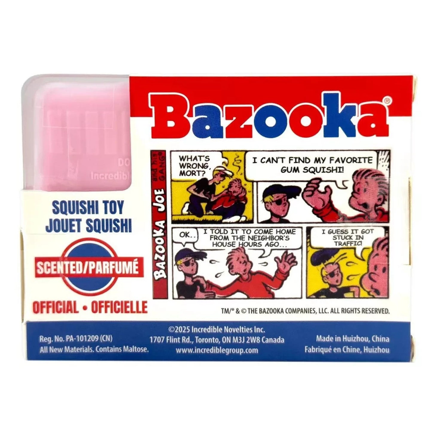 🔥Bazooka Bubble Gum Scented Squishy Fidget Squeeze Toy BNWT🔥