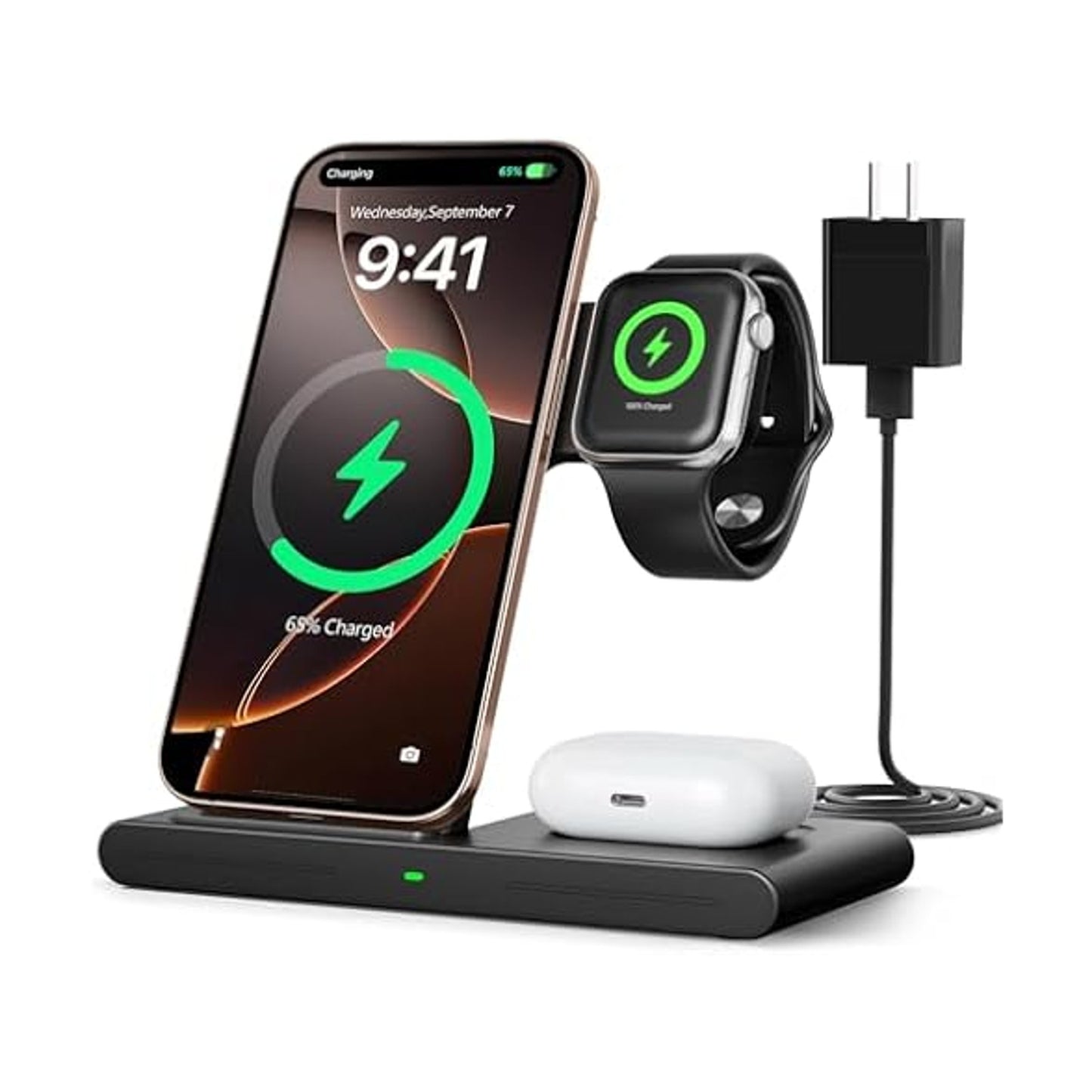 🔥RYND Travel Portable Wireless Fast Charge Station for Apple & Android BNWT🔥