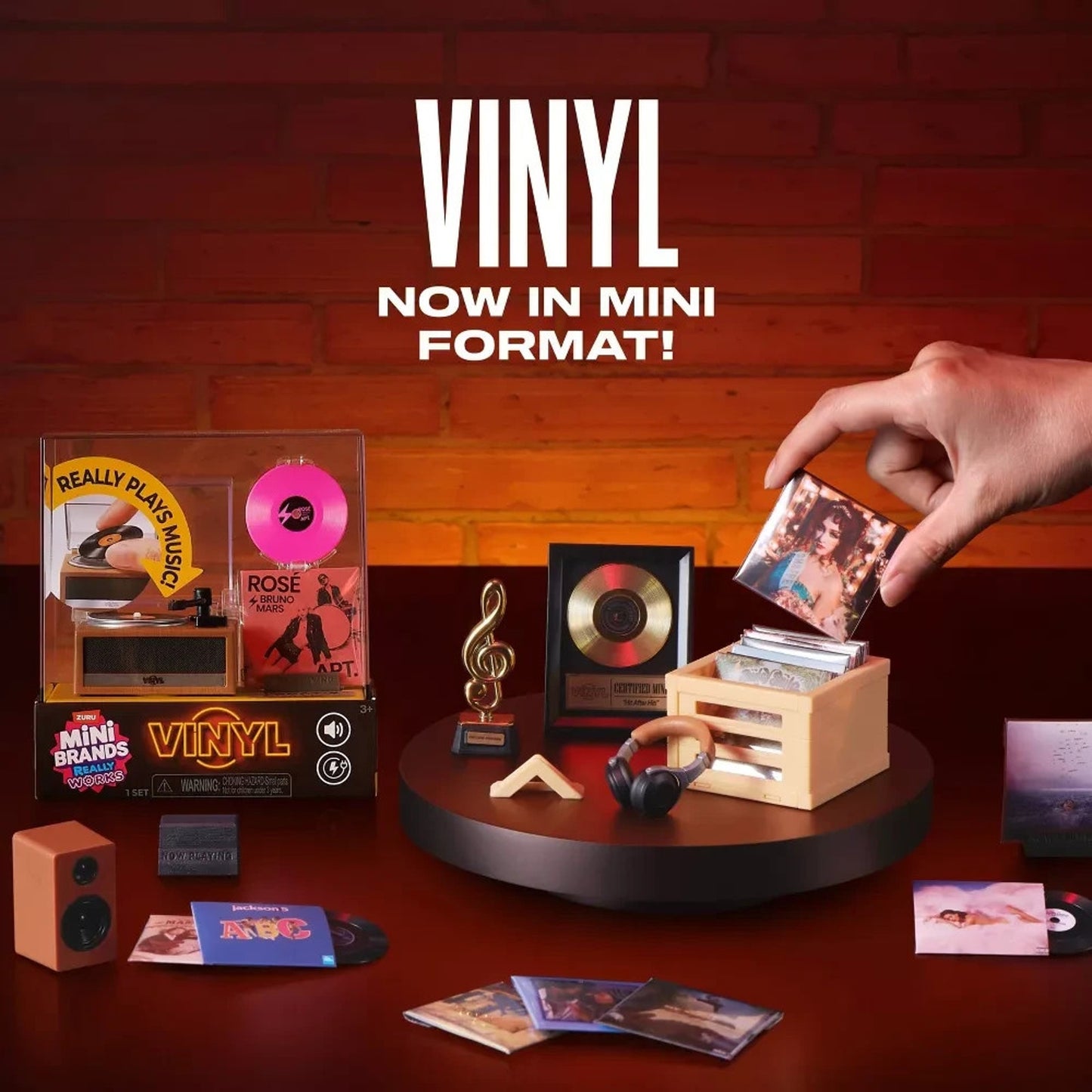 🔥Mini Brands Really Works Vinyl Playset Series 1 BNWT🔥