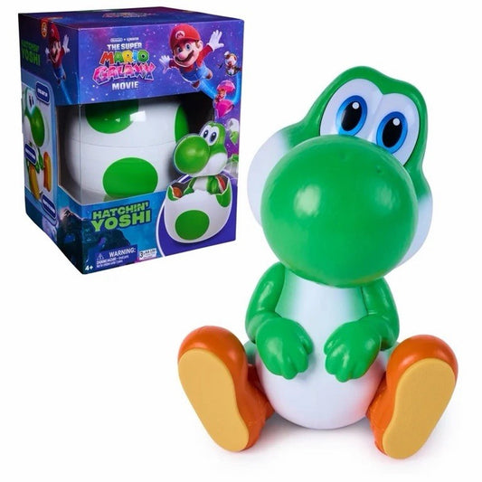 🔥Hatchin' Yoshi The Super Mario Galaxy Movie Interactive Yoshi Figure BNWT🔥