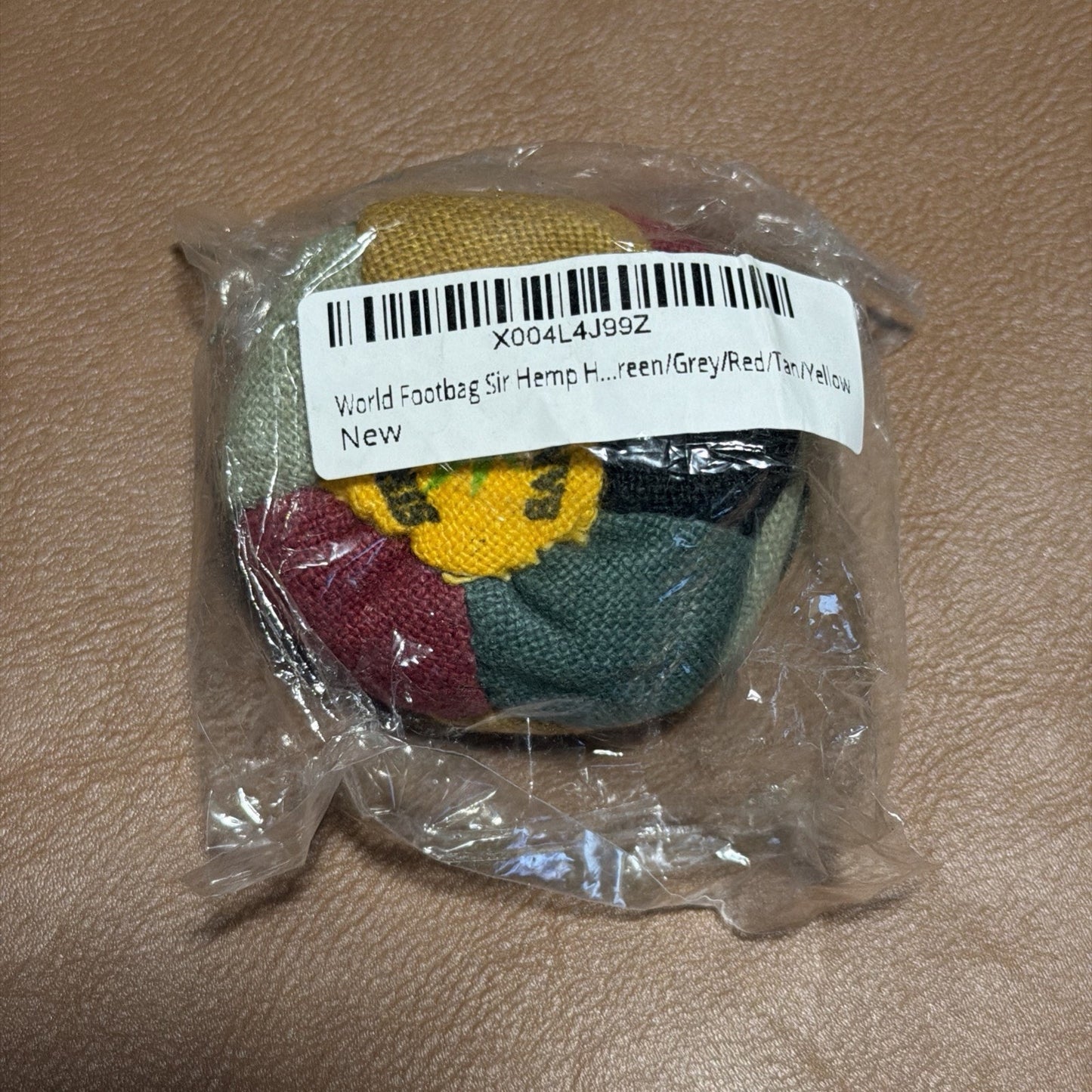 🔥World Footbag Sir Hemp Sand Lord Hacky Sack BNWT🔥