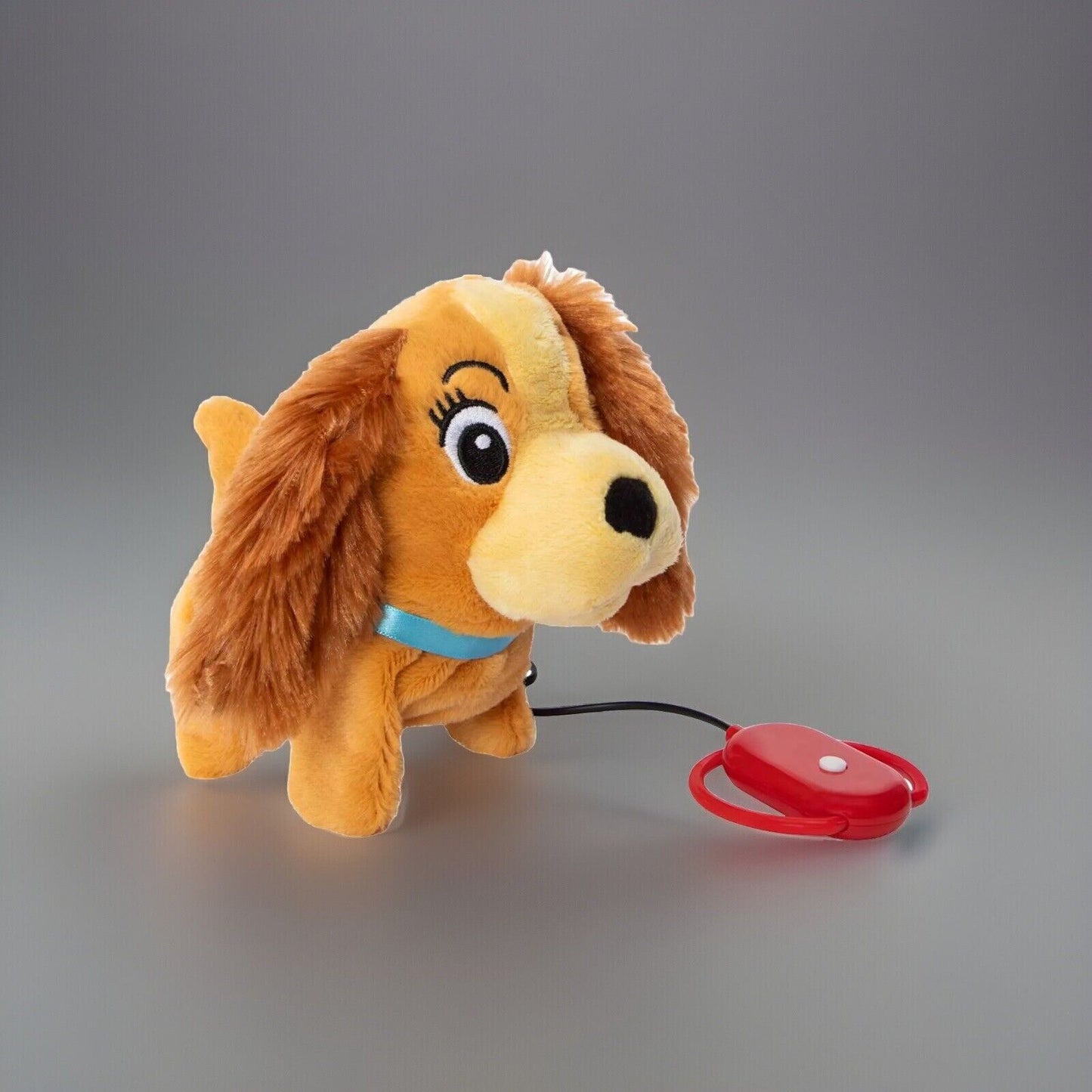 🔥Lady and The Tramp Disney Tramp Wired Leash Controlled Plush BNWT💥