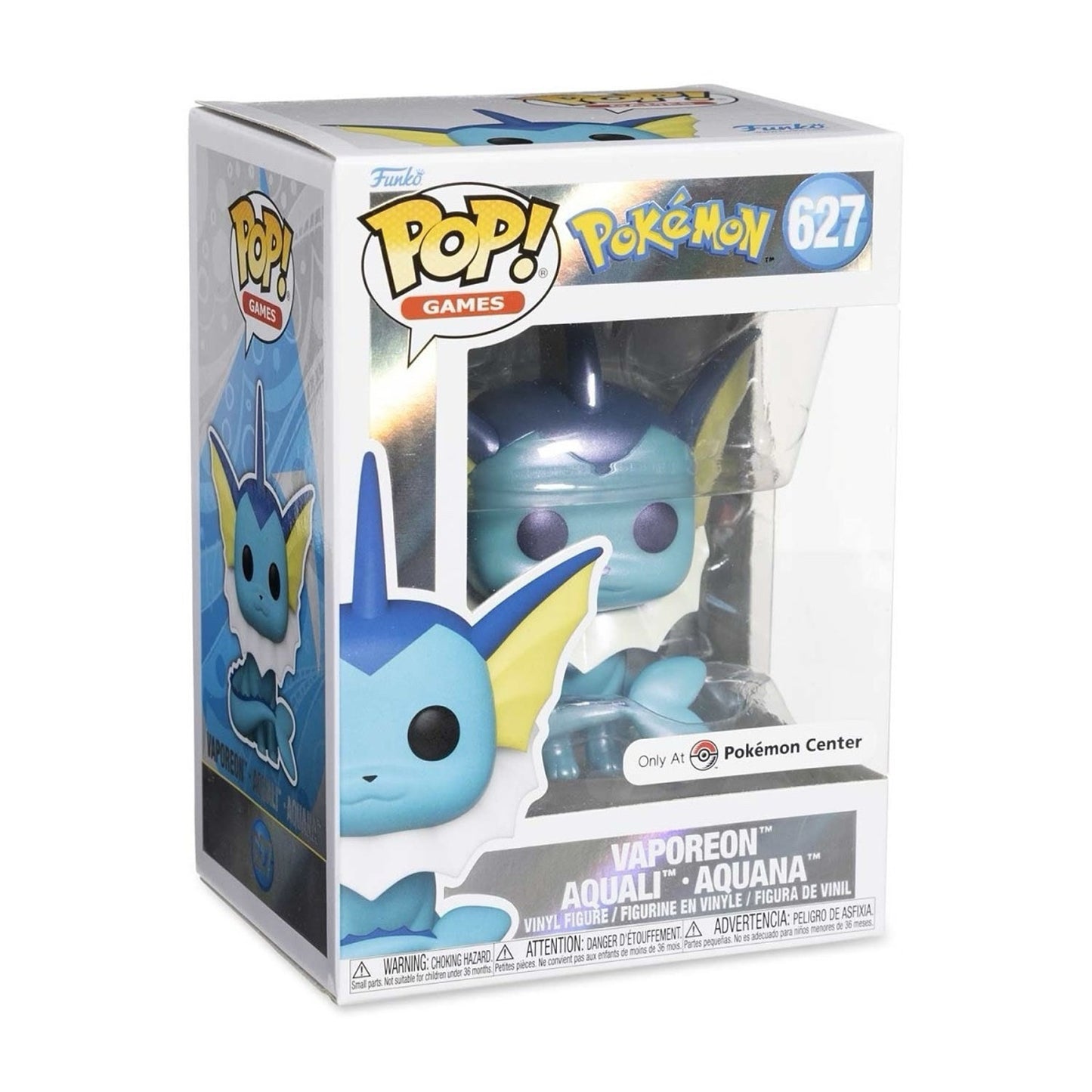 🔥Funko Pokemon Center Exclusive Pearlescent Vaporeon BNWT🔥