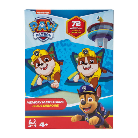 🔥Spin Master Paw Patrol Memory Matching Game - 72 Memory Cards BNWT🔥