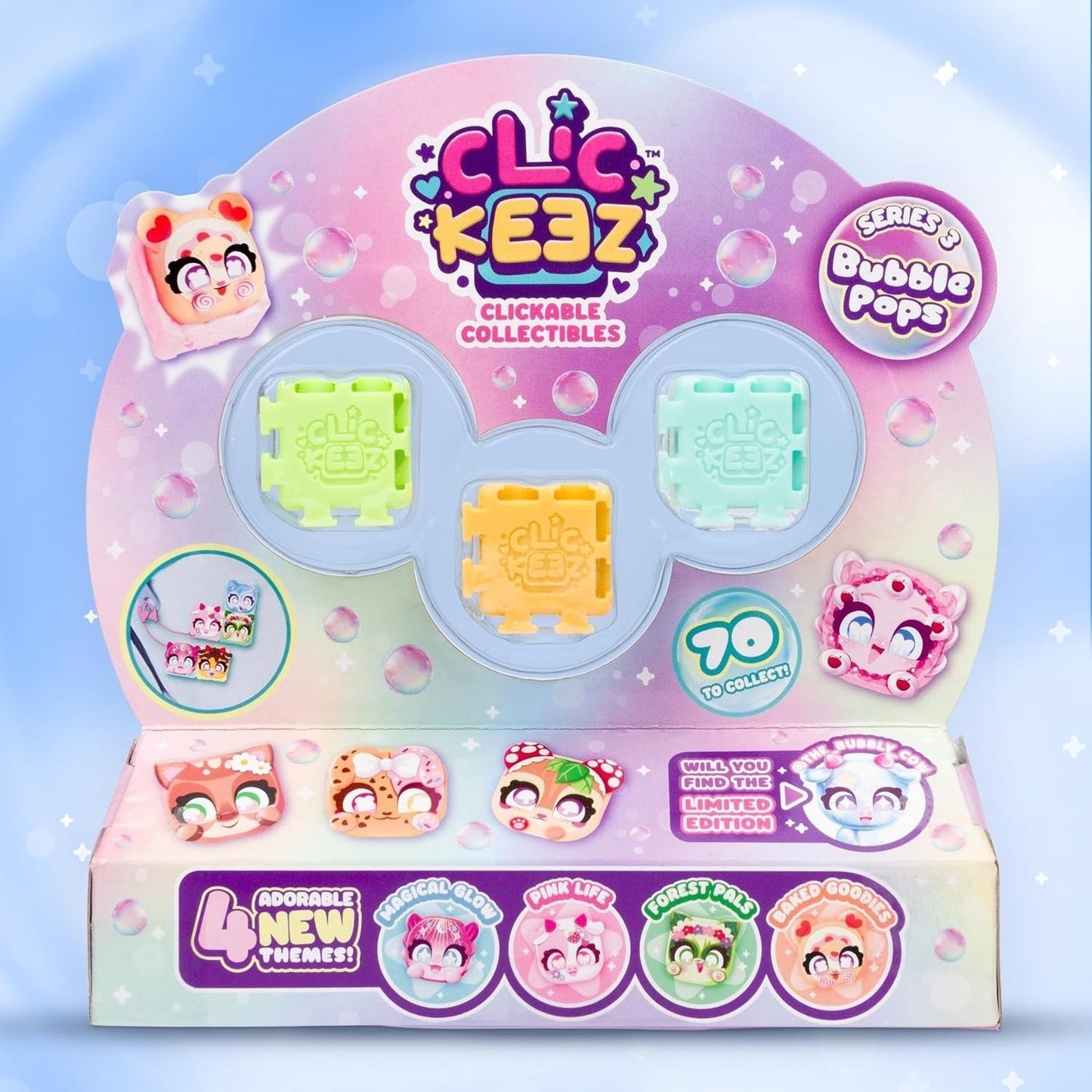 🔥Clickeez Series 3 5 Pack Keyboard Clicker Fidget BNWT🔥