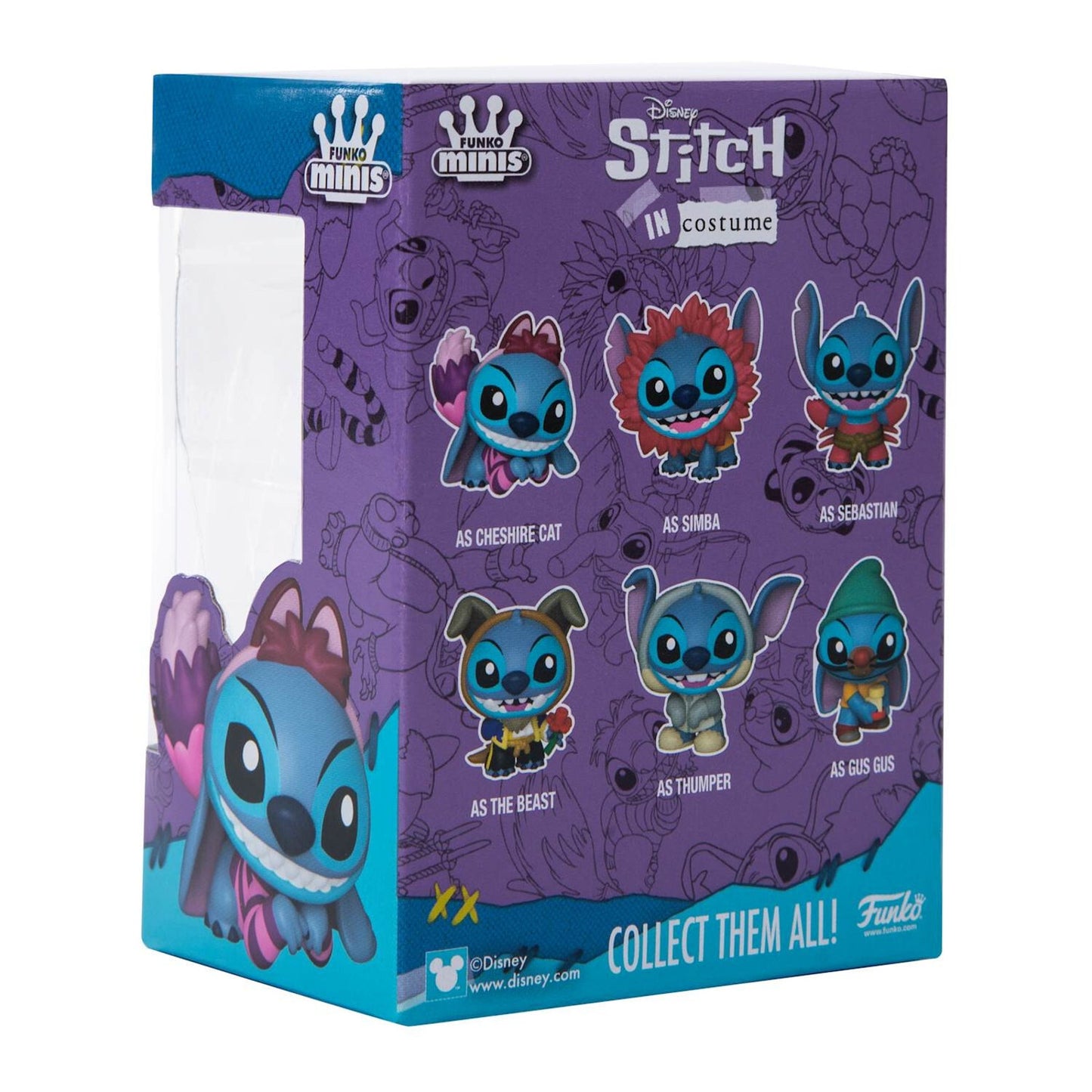 🔥Funko Minis! Stitch in Costume: Stitch as Cheshire Cat BNWT🔥