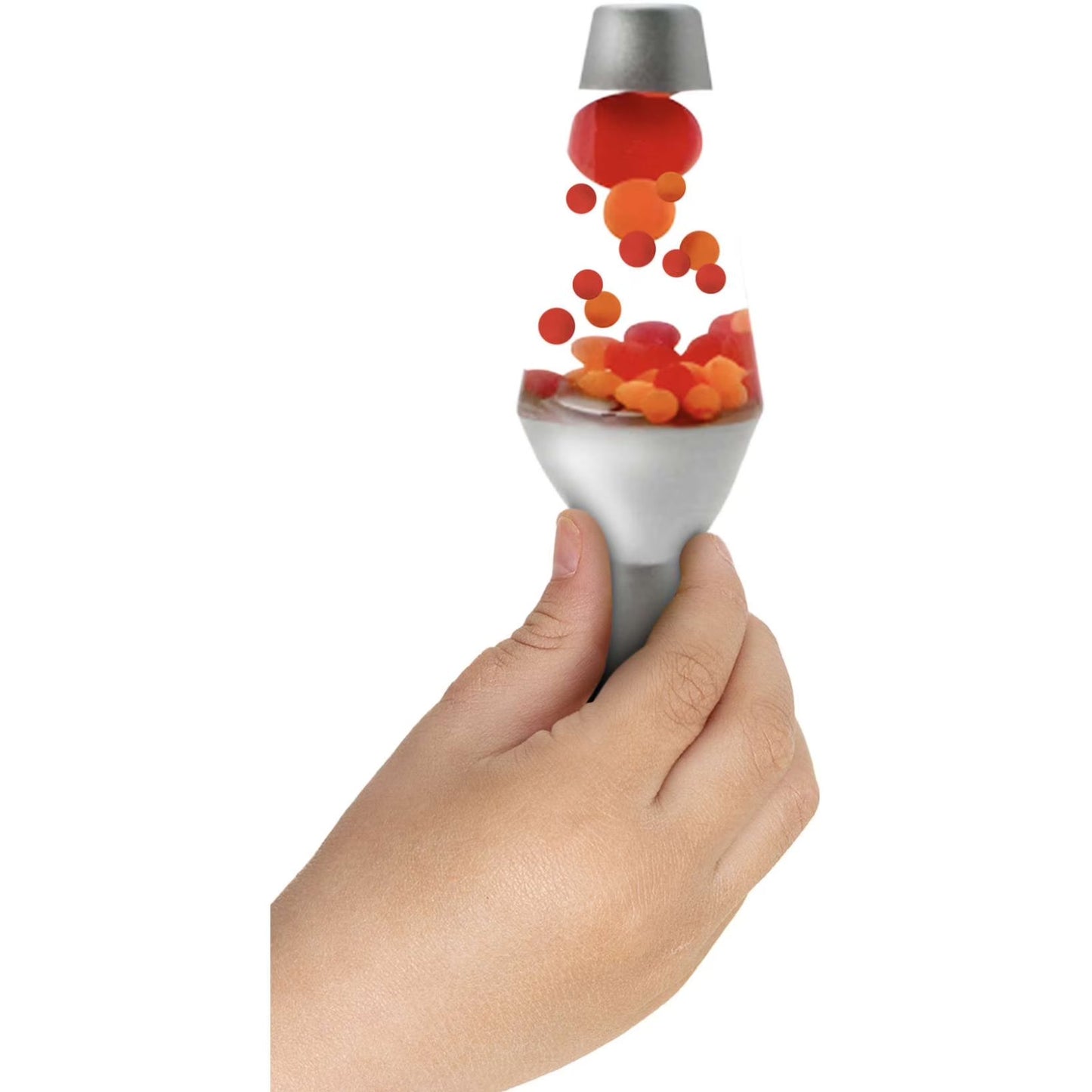 🔥The Original LAVA Brand Squish N' Flow LAVA Lamp Squeeze Toy GITD BNWT🔥