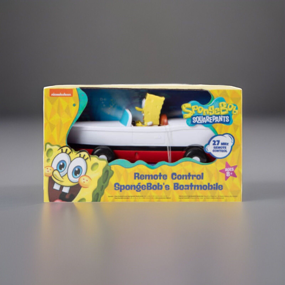 🔥Spongebob Squarepants Remote Control SpongeBob's Boatmobile BNIB🔥