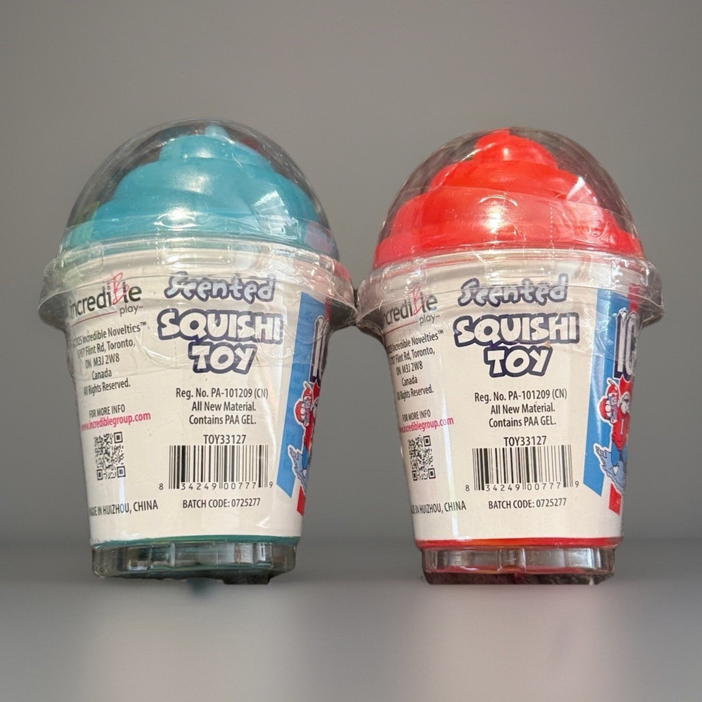 🔥Squishy Sensory ICEE Scented Squishi Squeeze Toy 2 Pack BNWT🔥
