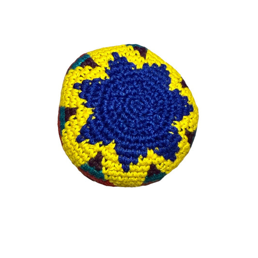 🔥World Footbag Boota Bag Crochet Hacky Purple Star BNWT🔥
