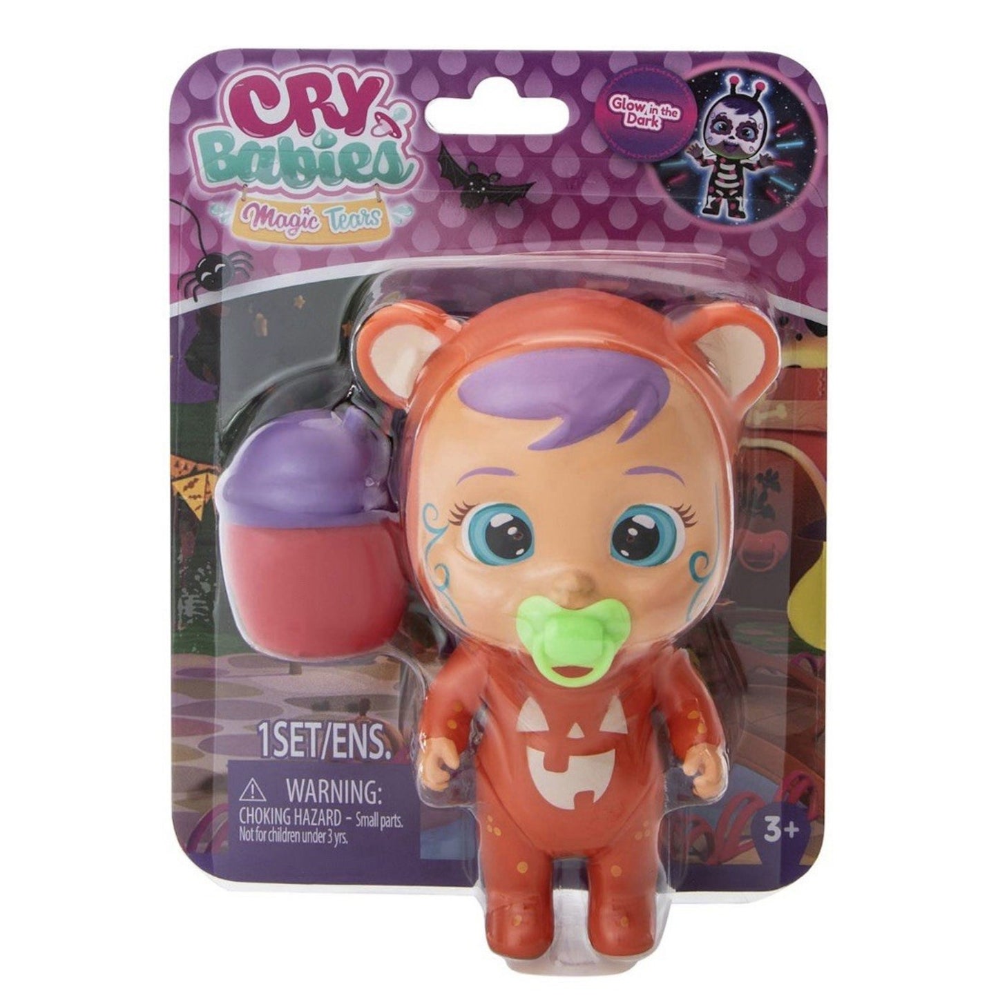 🔥Cry Babies Magic Tears Doll Figure Full Set Glow in the Dark Series BNWT🔥