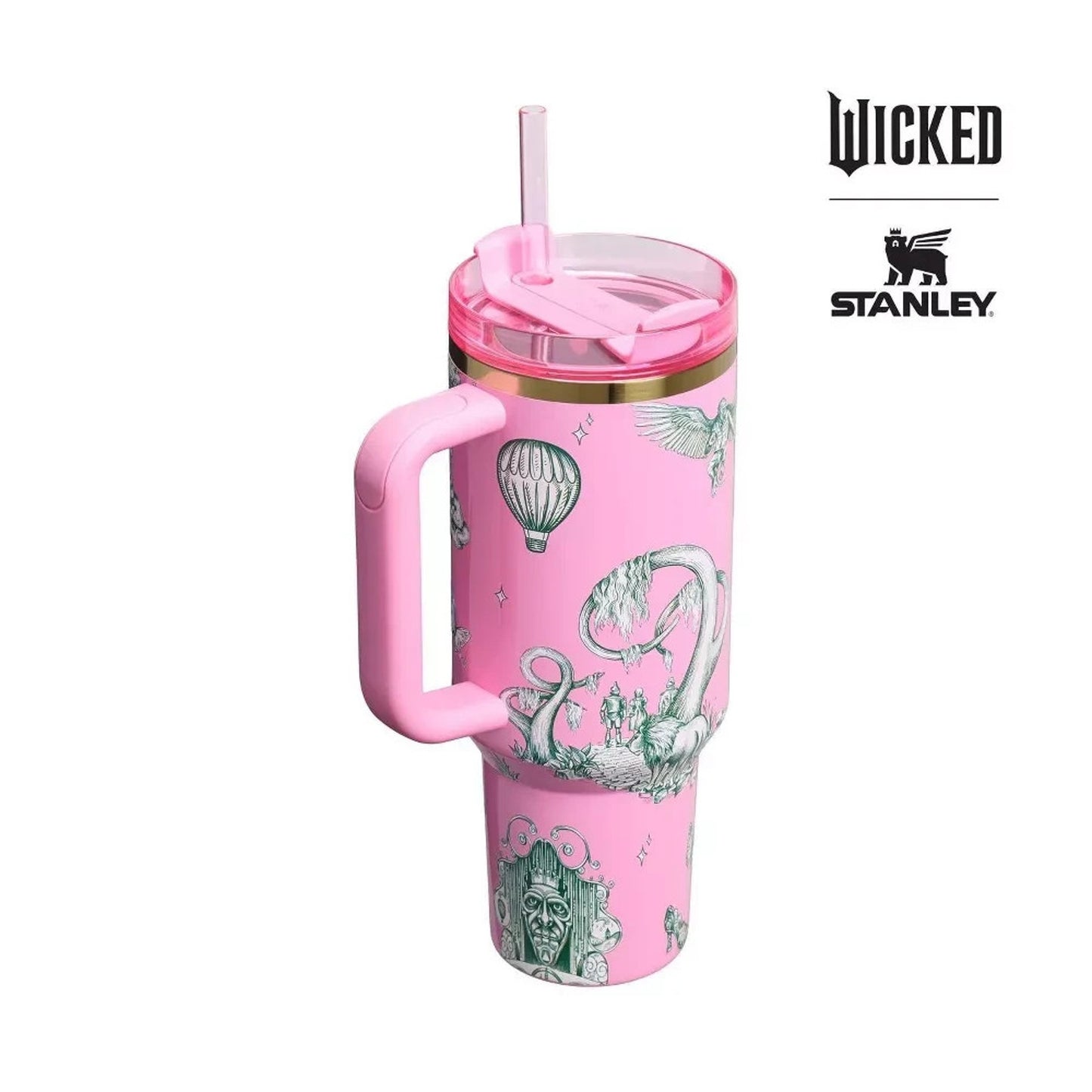 🔥Ozian Reprise - Stanley 40oz H2.0 Flowstate Quencher Tumbler IN HAND BNWT🔥