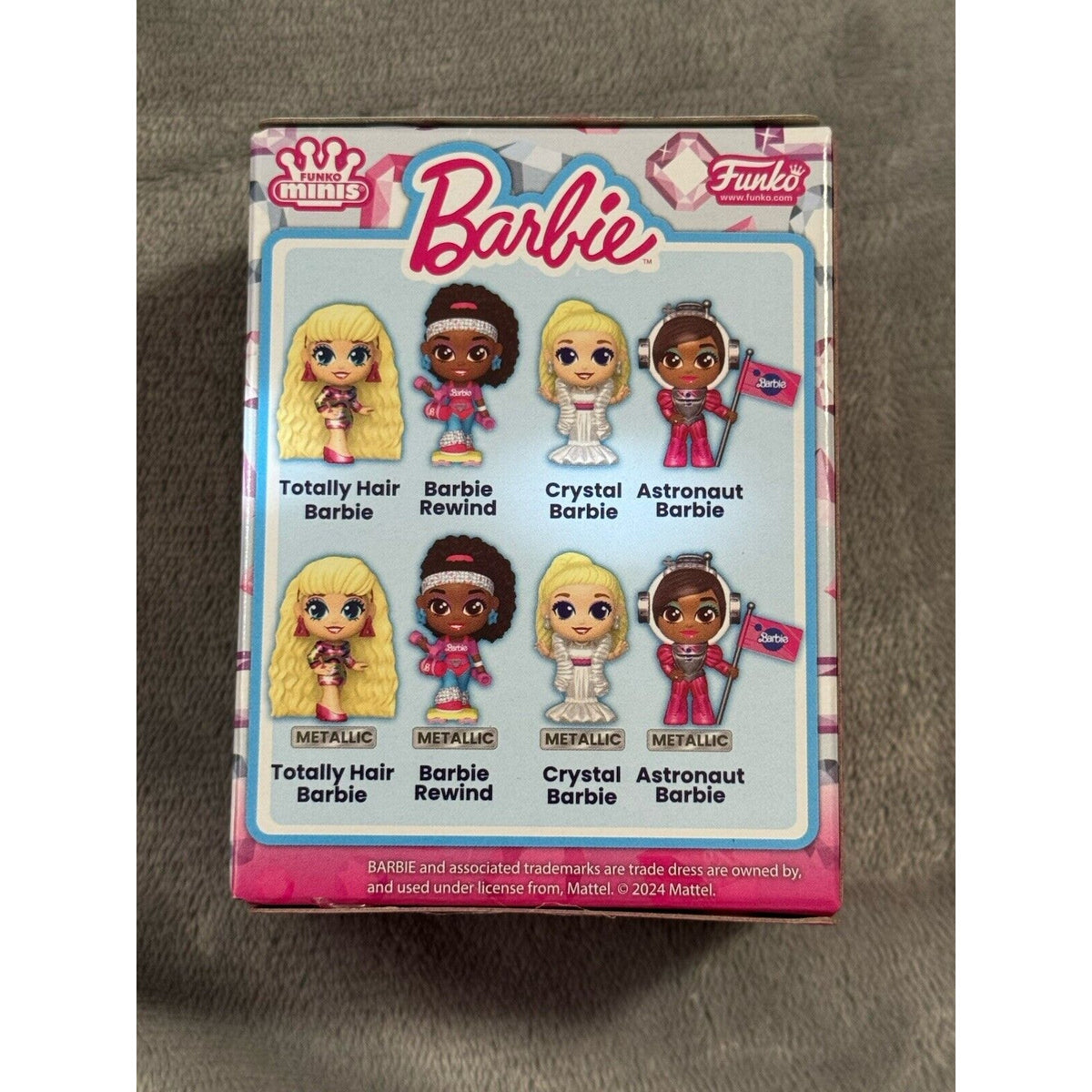 🔥Funko Minis Barbie - Crystal Barbie (Metallic) BNWT🔥