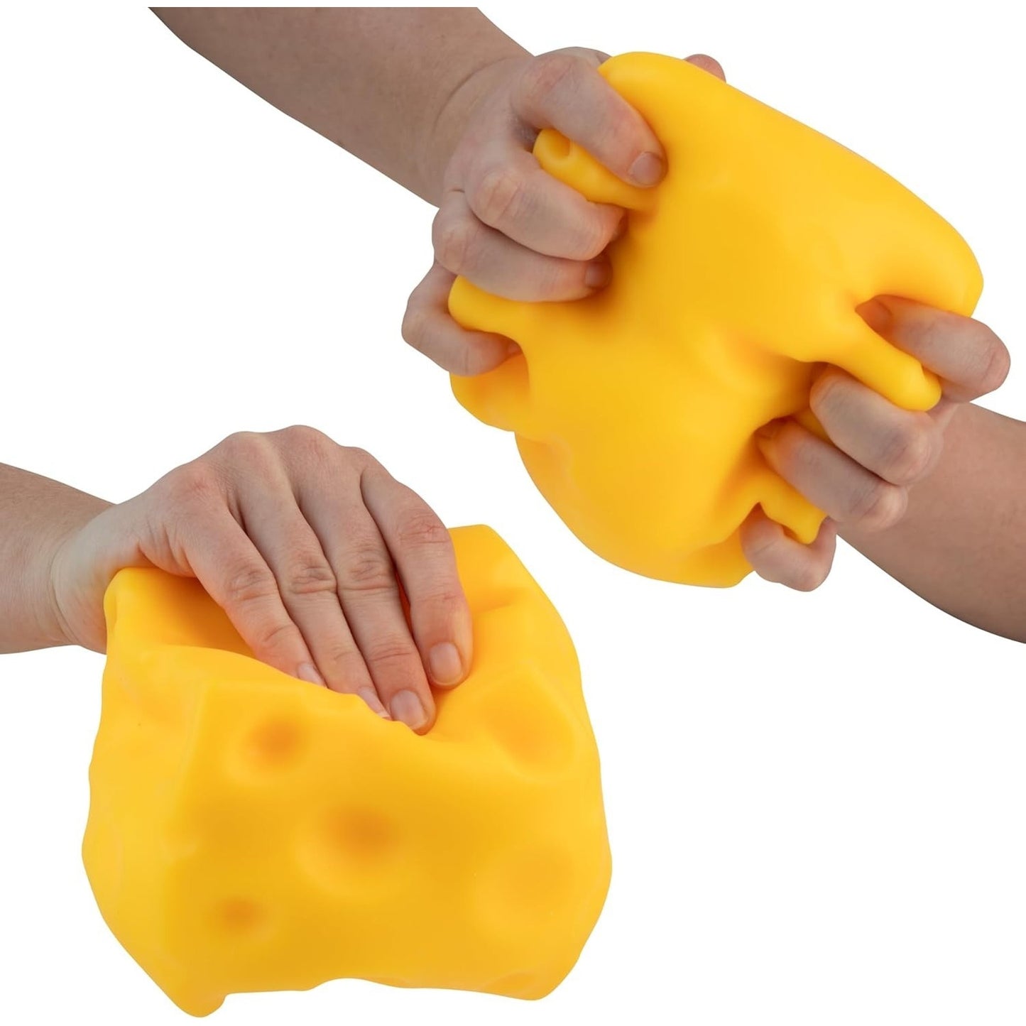 🔥ORB Easy Sqweezy Super Cheesy Squeeze Squishy Slow Rising Sensory BNWT🔥