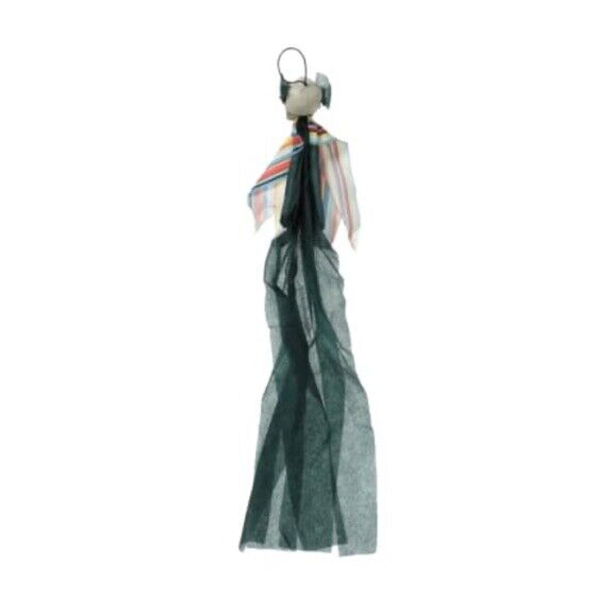 🔥Ghost Hanging Halloween Decor 2ft Orange Witch BNWT🔥