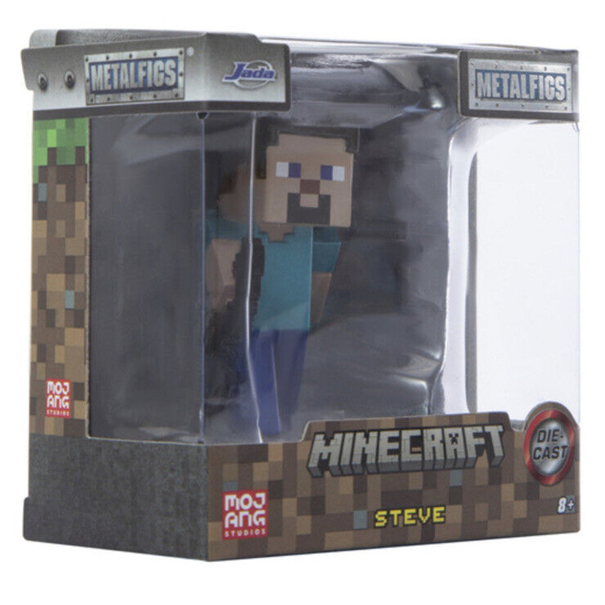 🔥Minecraft Steve Die cast Metal Figure 2” MetalFigs BNIB🔥