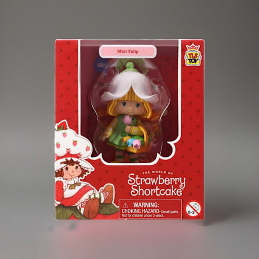 🔥The World Of Strawberry Shortcake Mint Tulip Mini Figure CheeBee TLS BNWT💥