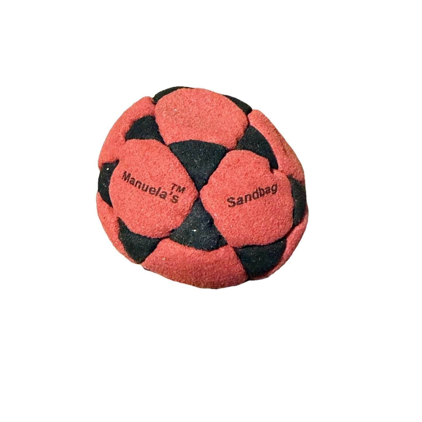🔥Manuela’s Sandbag Footbag Hacky Sack RED/BLACK BNWT🔥