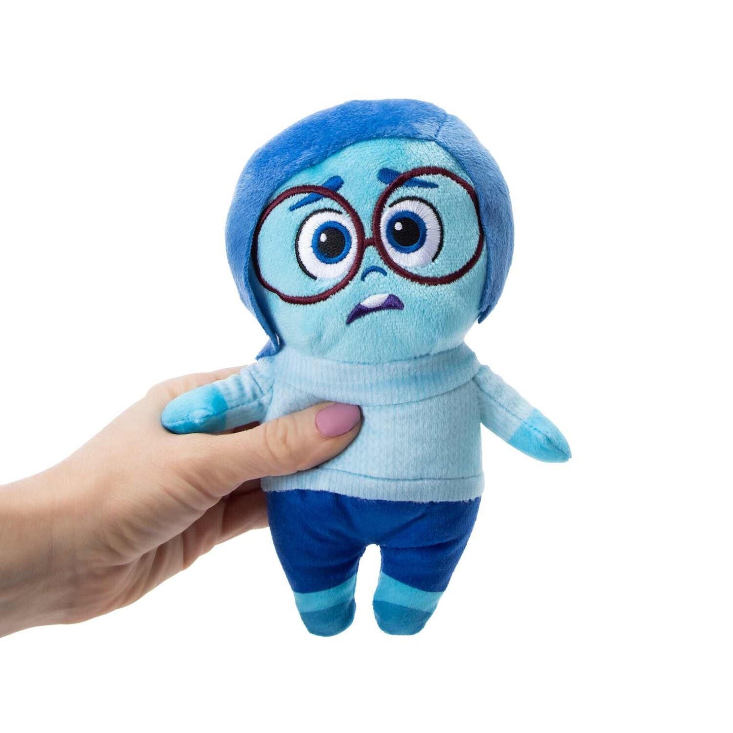 🔥DISNEY Inside Out 2 BLUE SADNESS CHARACTER Plush Stuffed Animal Toy BNWT🔥