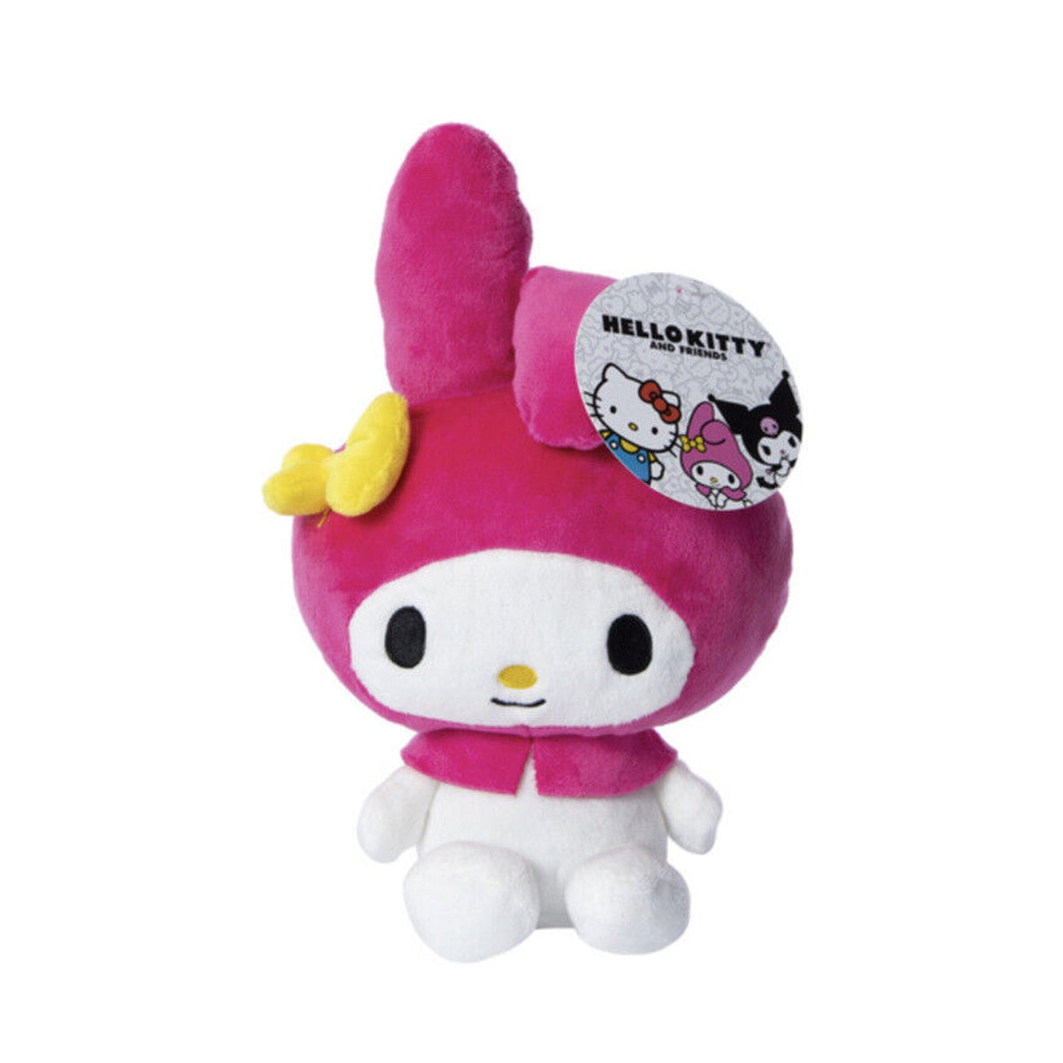 🔥Sanrio My Melody 8” Plush Doll Yellow Bow Hello Kitty Friends Plush BNWT🔥