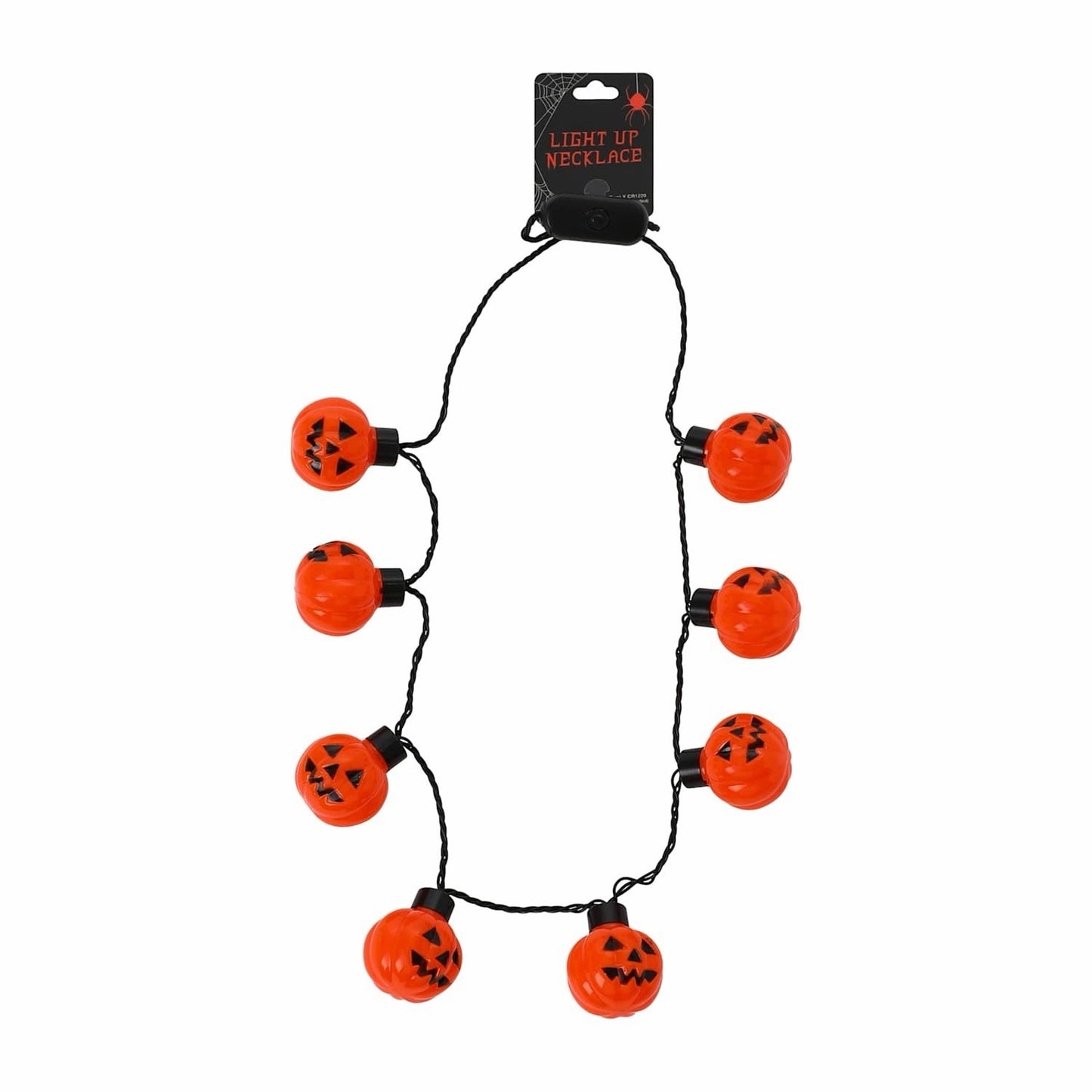 🔥Light Up Pumpkin Necklace Halloween Necklace BNWT🔥