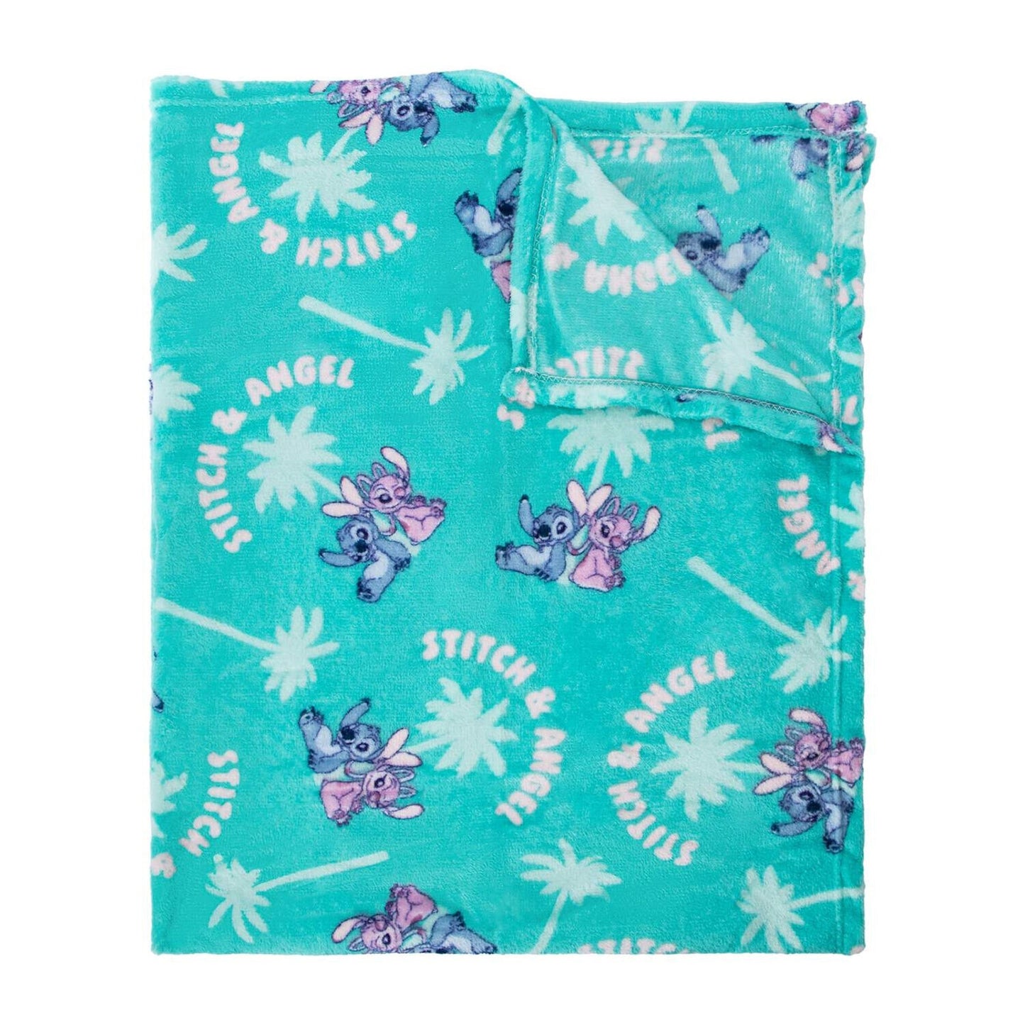 🔥Disney Stitch 40 x 50 Inch Silk Touch Throw Blanket BNWT🔥