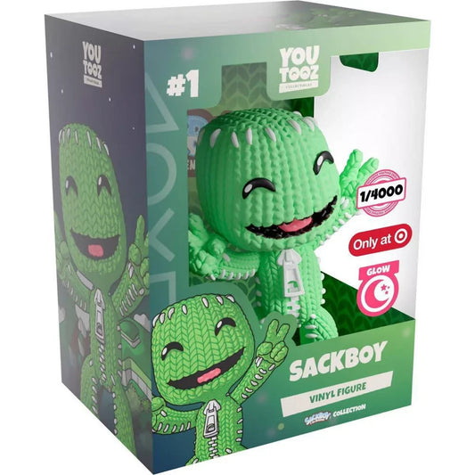 🔥Youtooz PlayStation Sackboy Glow In The Dark Target Vinyl (Sealed) BNWT🔥