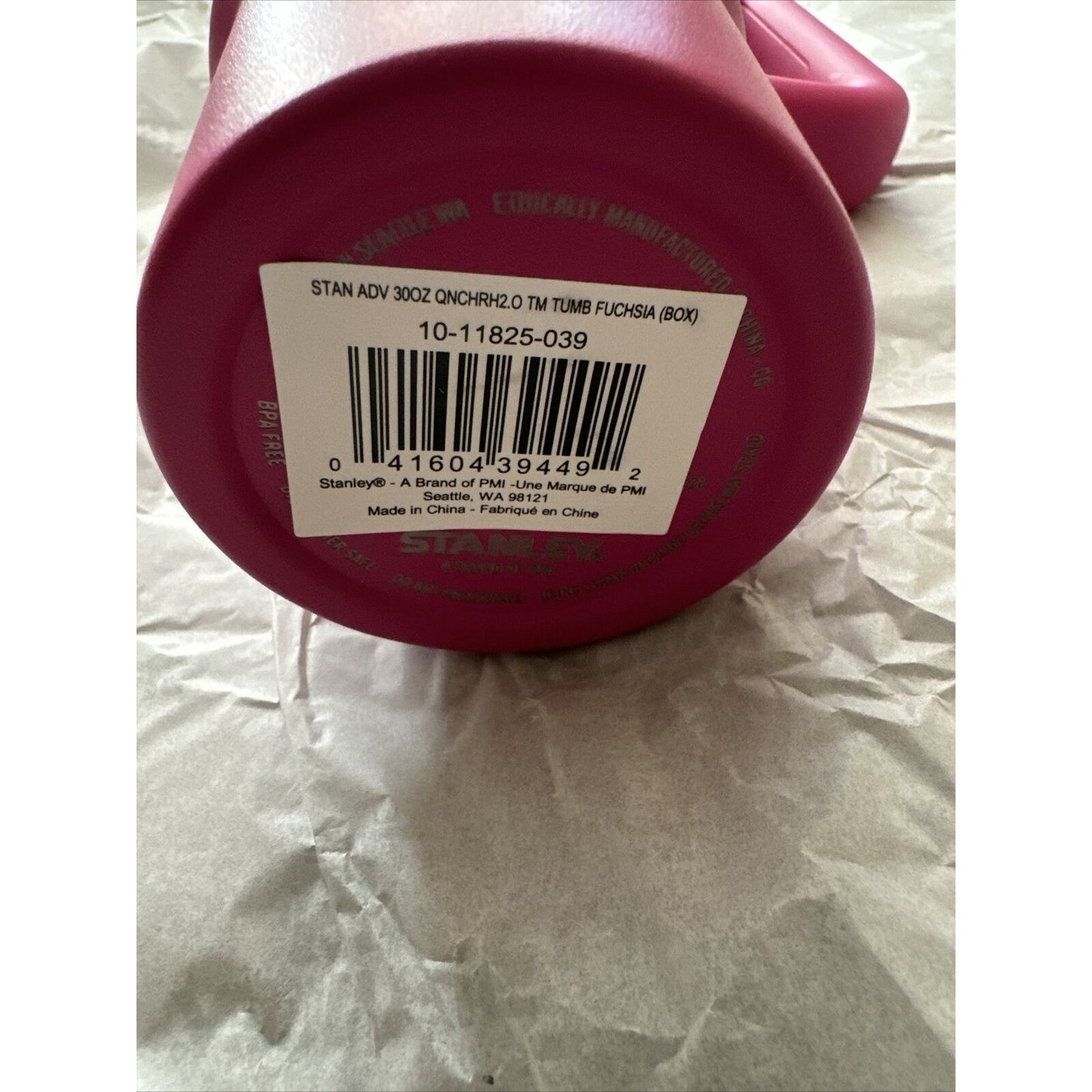 🔥Stanley Quencher H2.0 30oz Flowstate Quencher Tumbler - FUSCHIA BNWT🔥