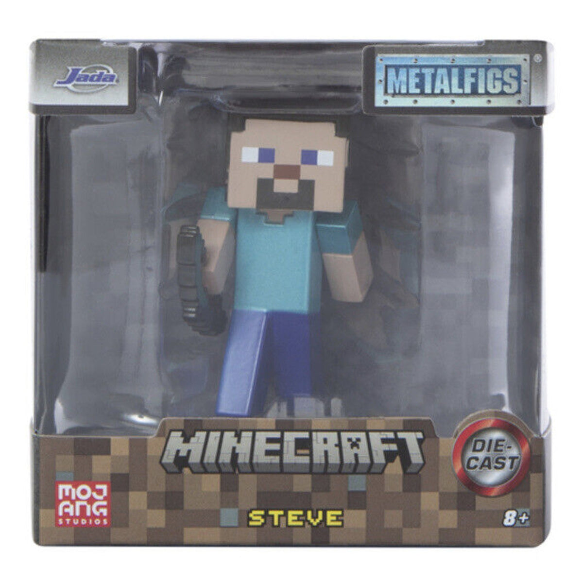 🔥Minecraft Steve Die cast Metal Figure 2” MetalFigs BNIB🔥
