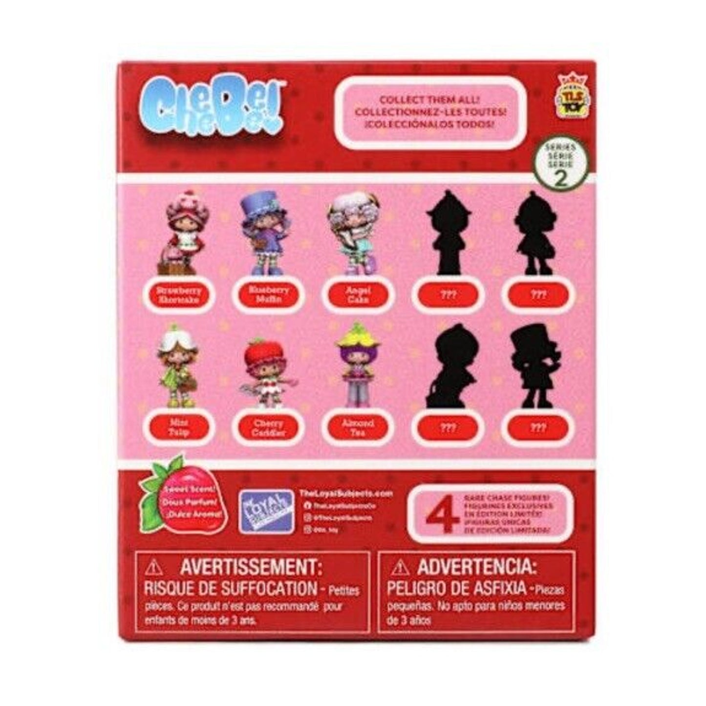 🔥The World Of Strawberry Shortcake Angel Cake Mini Figure CheeBee TLS BNWT💥