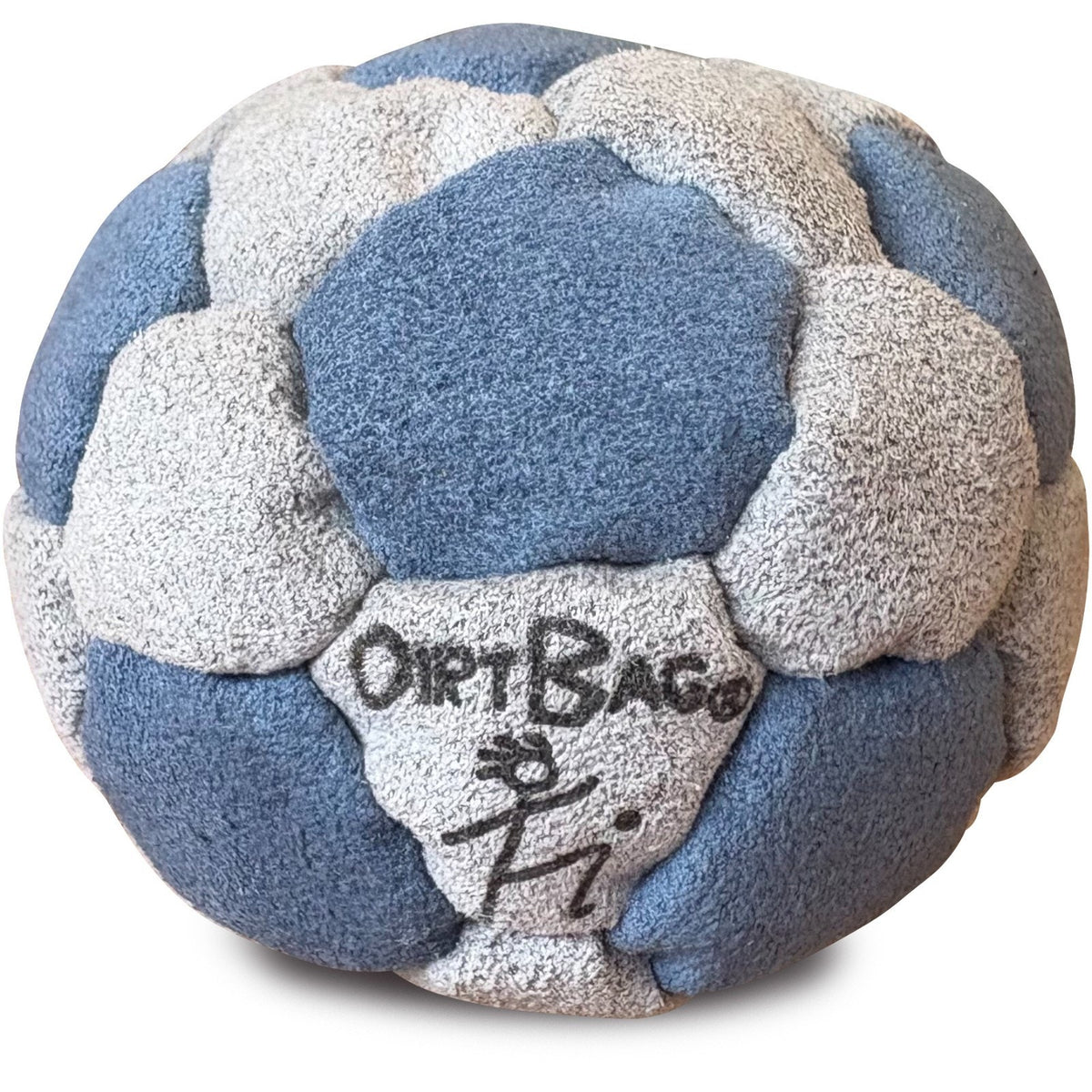 🔥World Footbag Dirtbag 32 Hacky SackLIGHT GREY/DARK GREY BNWT🔥