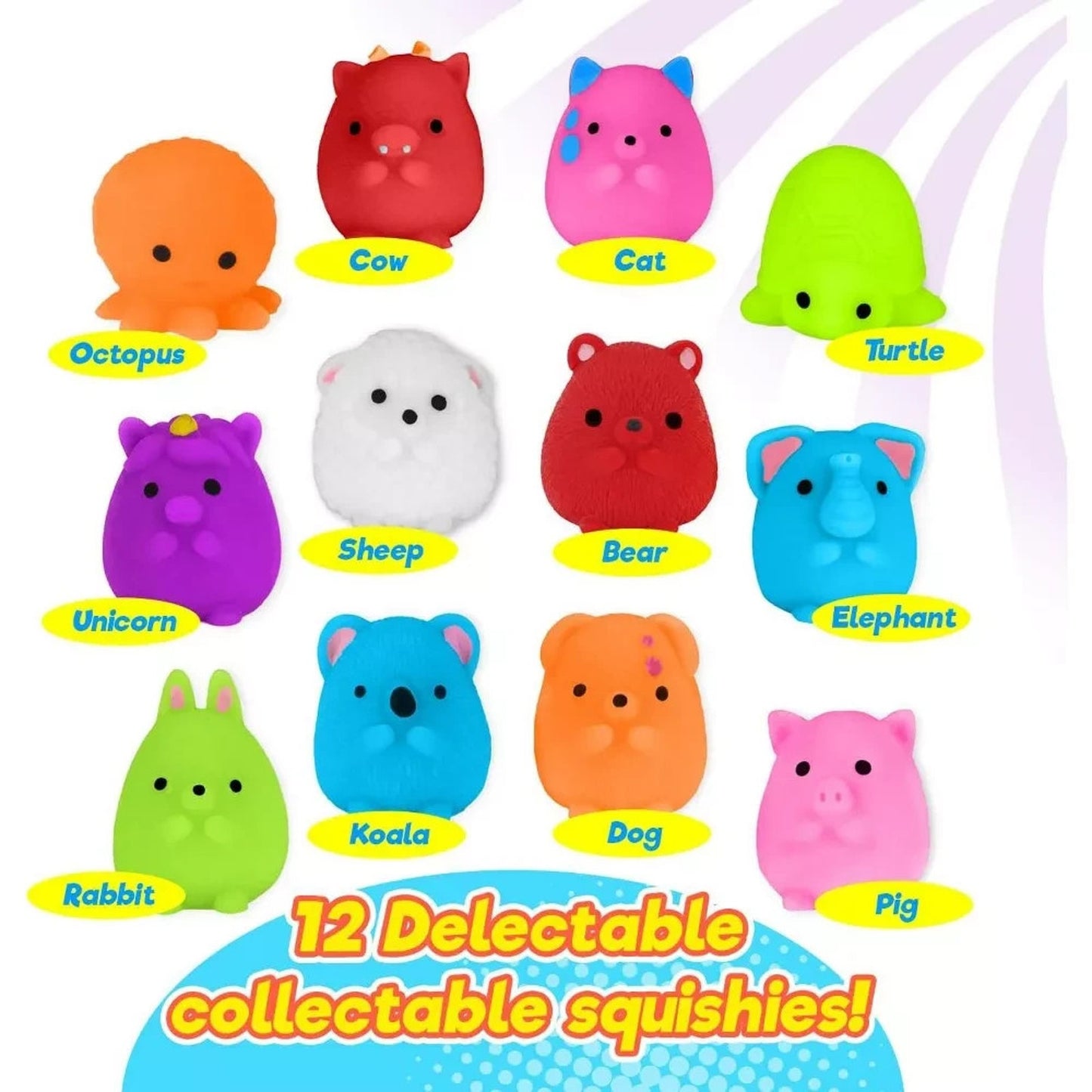 🔥Master Toys Squishy Buddies Sensory 3-Pk Soft Squeeze Fidget O/B/G NWT🔥