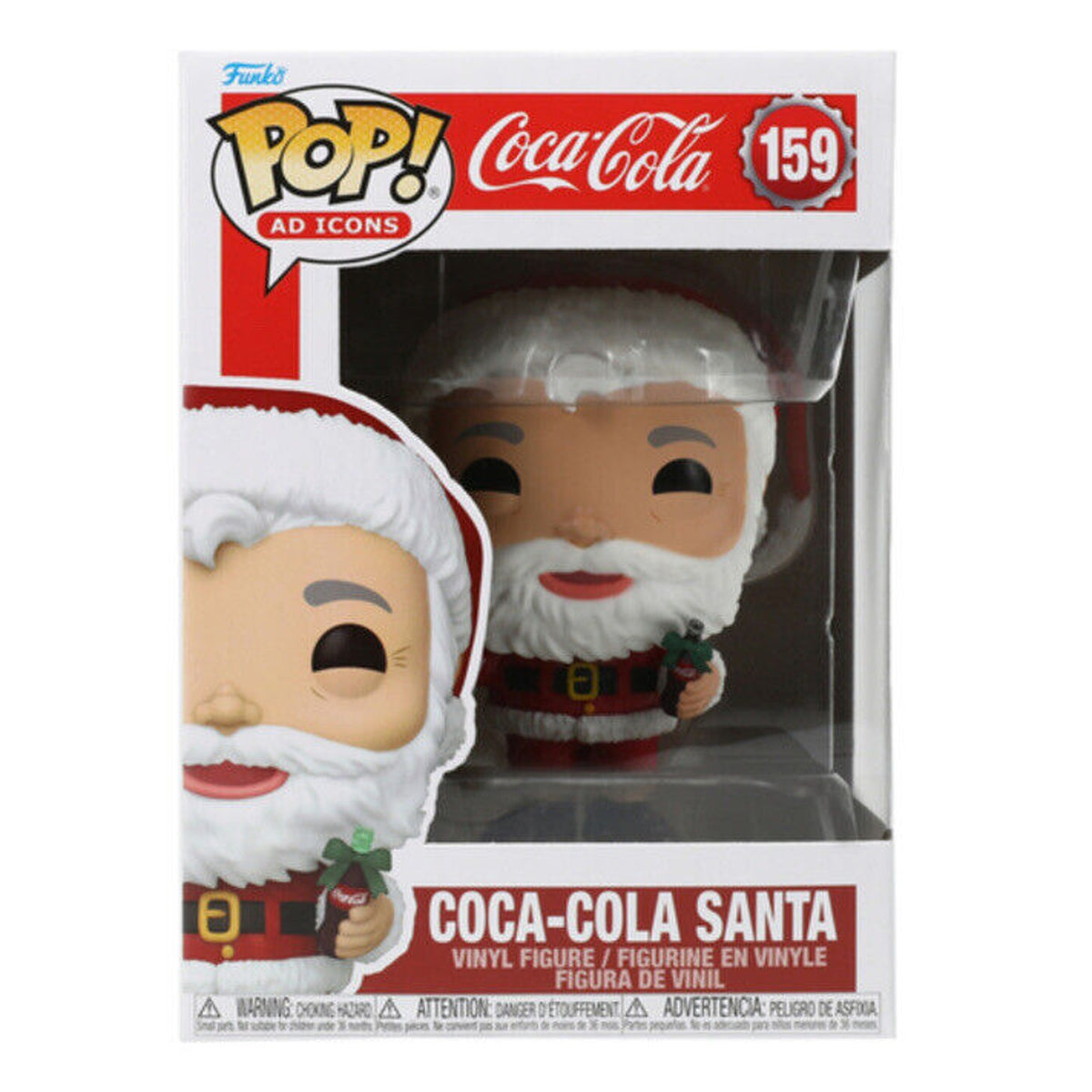 🔥Funko Ad Icons POP Coca-Cola Santa Claus Figure BNIB🔥