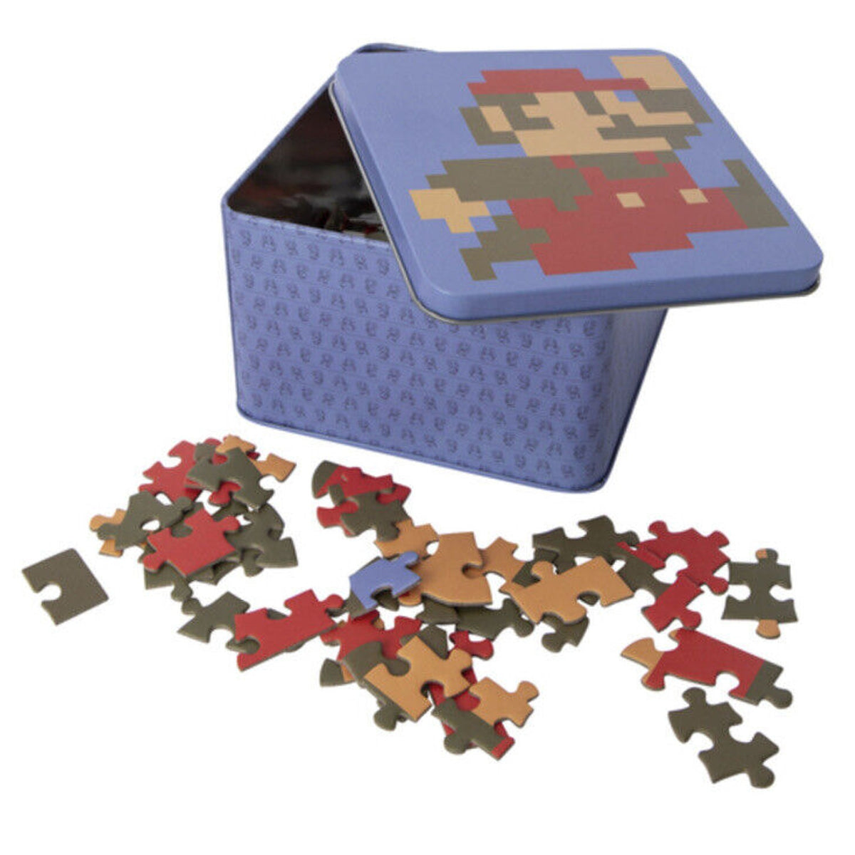 🔥Nintendo SUPER MARIO 250-PCJIGSAW PUZZLE TIN BOX (Super Mario Shaped) BNIB🔥