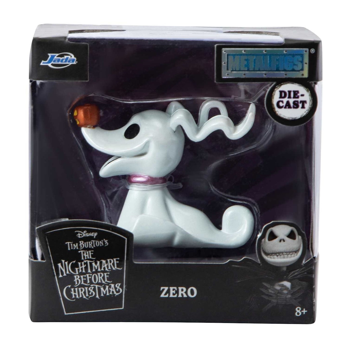 🔥Jada Metalfigs 2” Tim Burton’s The Nightmare Before Christmas Zero BNWT🔥