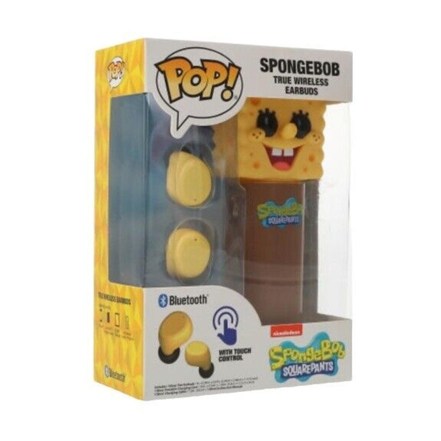 🔥Funko Pop! SpongeBob Bluetooth Wireless EarBuds BNWT🔥