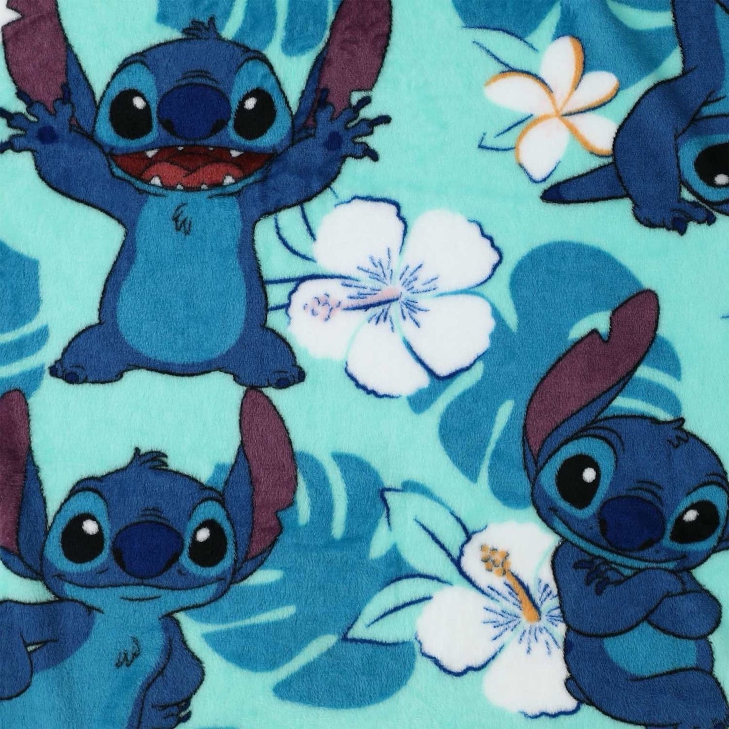 🔥Disney Stitch Travel Blanket 40in x 50in BNWT🔥