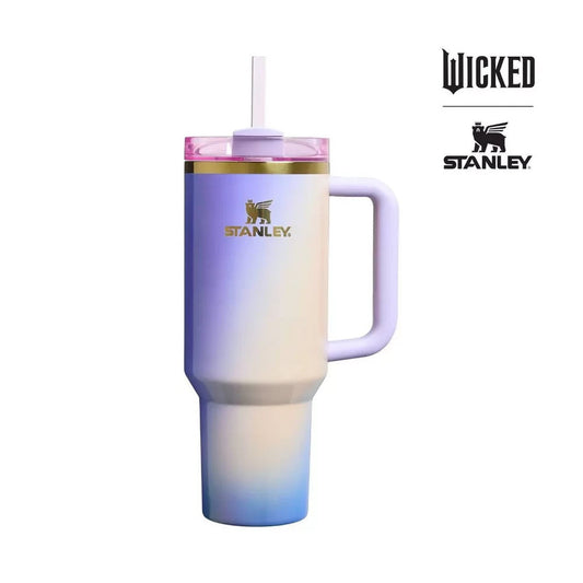 🔥Glinda for Good - Stanley 40oz H2.0 Flowstate Quencher Tumbler BNWT🔥