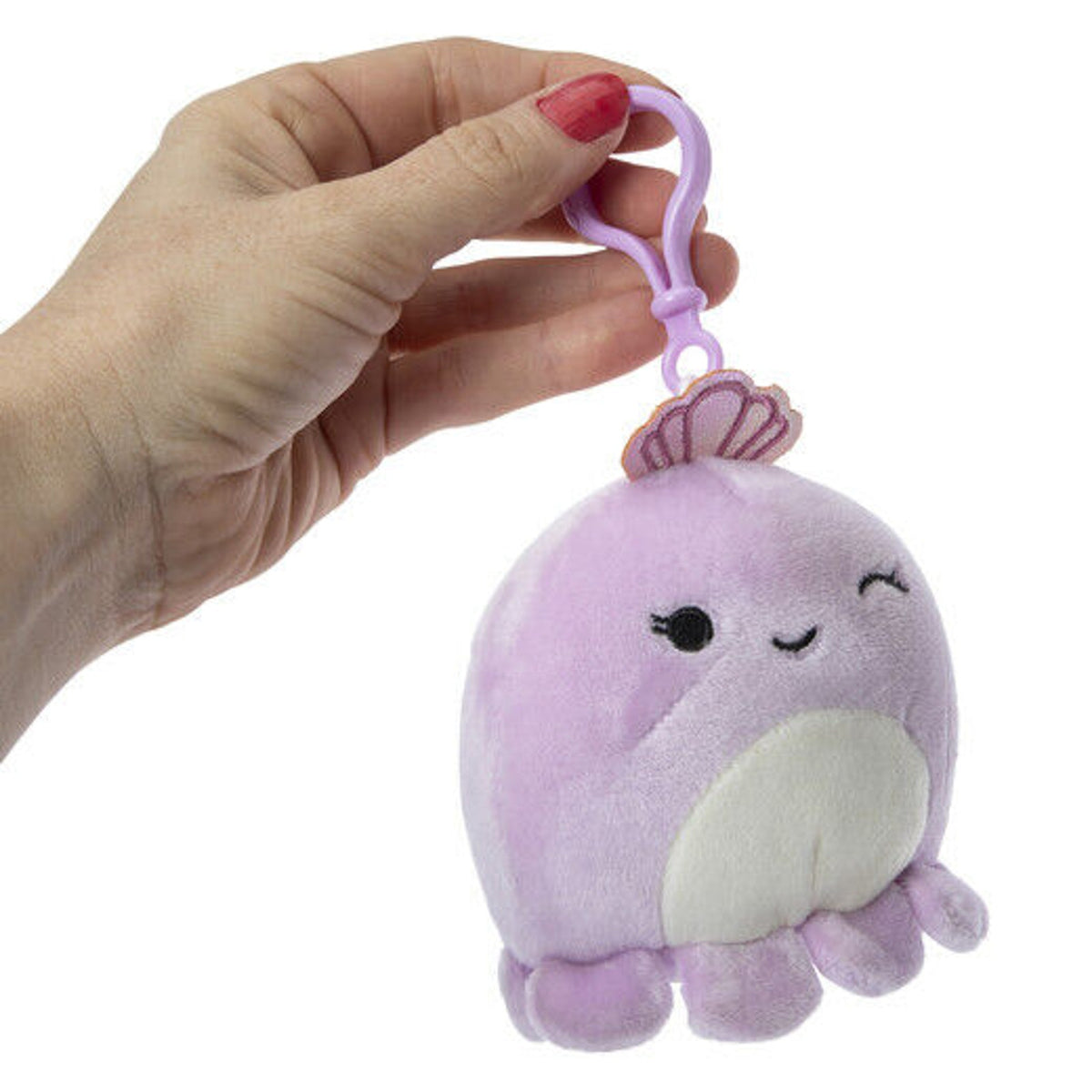 🔥Squishmallow Violet the Octopus 3.5" Clip BNWT🔥