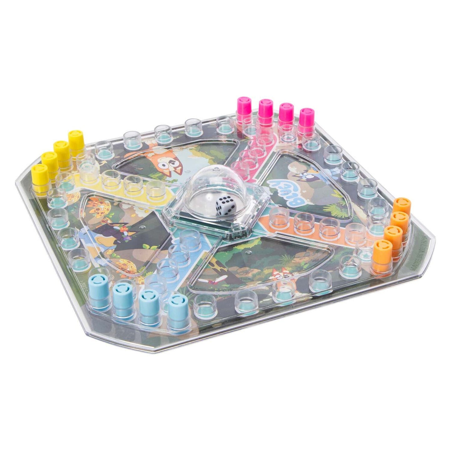 🔥Bluey Board Game Bubble Dice Pop The Creek Around Game BNWT💥