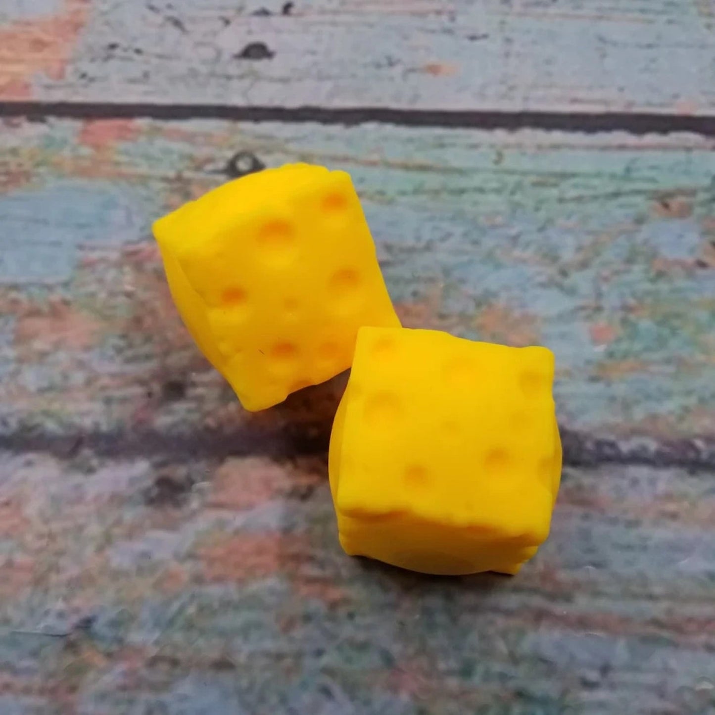 🔥Squishy Cheese 2.5 Inch Dough Filled Sensory Fidget Toy BNWT🔥
