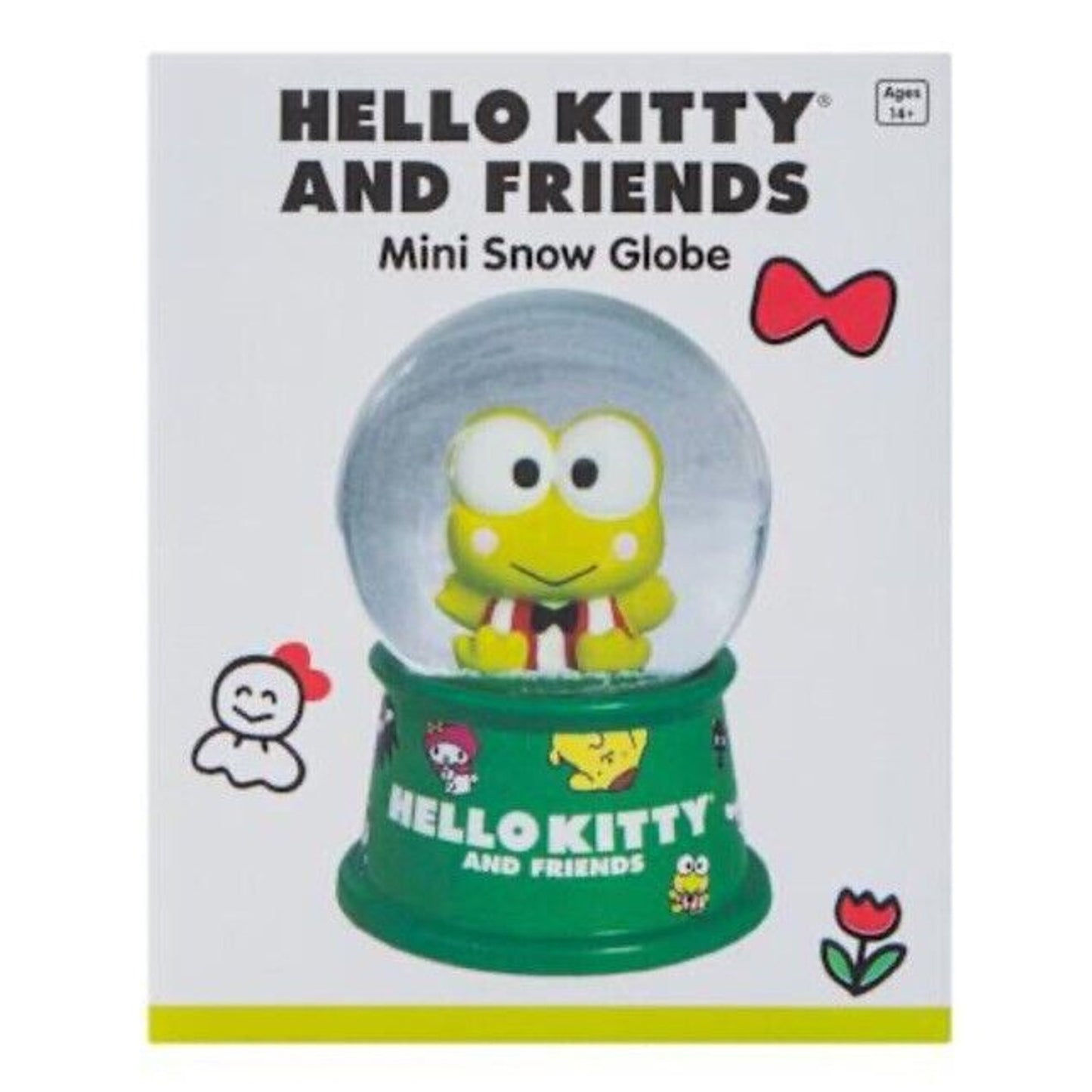 🔥Sanrio Hello Kitty And Friends Keroppi Mini Snow Globe 3.5" BNWT🔥