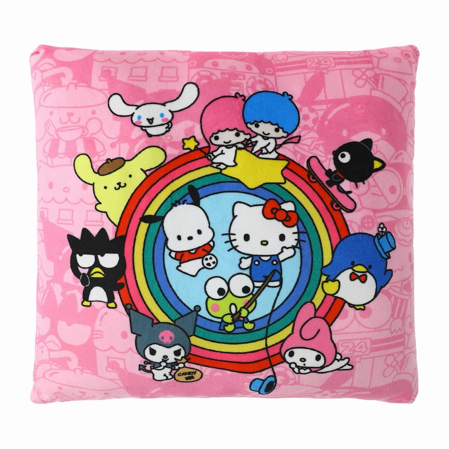 🔥Sanrio Hello Kitty & Friends Throw Pillow 13"x13" Cloud Pillow BNWT🔥