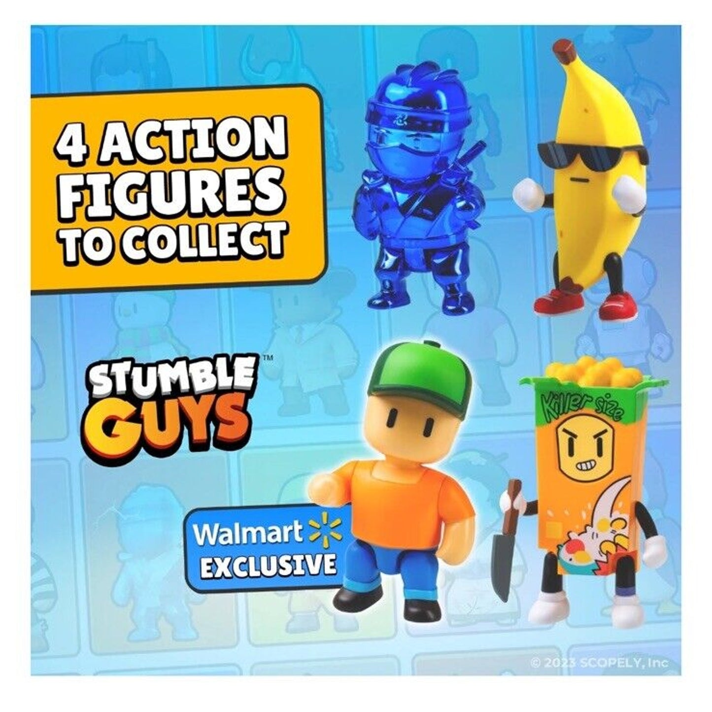 🔥Stumble Guys CEREAL KILLER 4.5” Action Figure In Window Box 2024 BNIB🔥